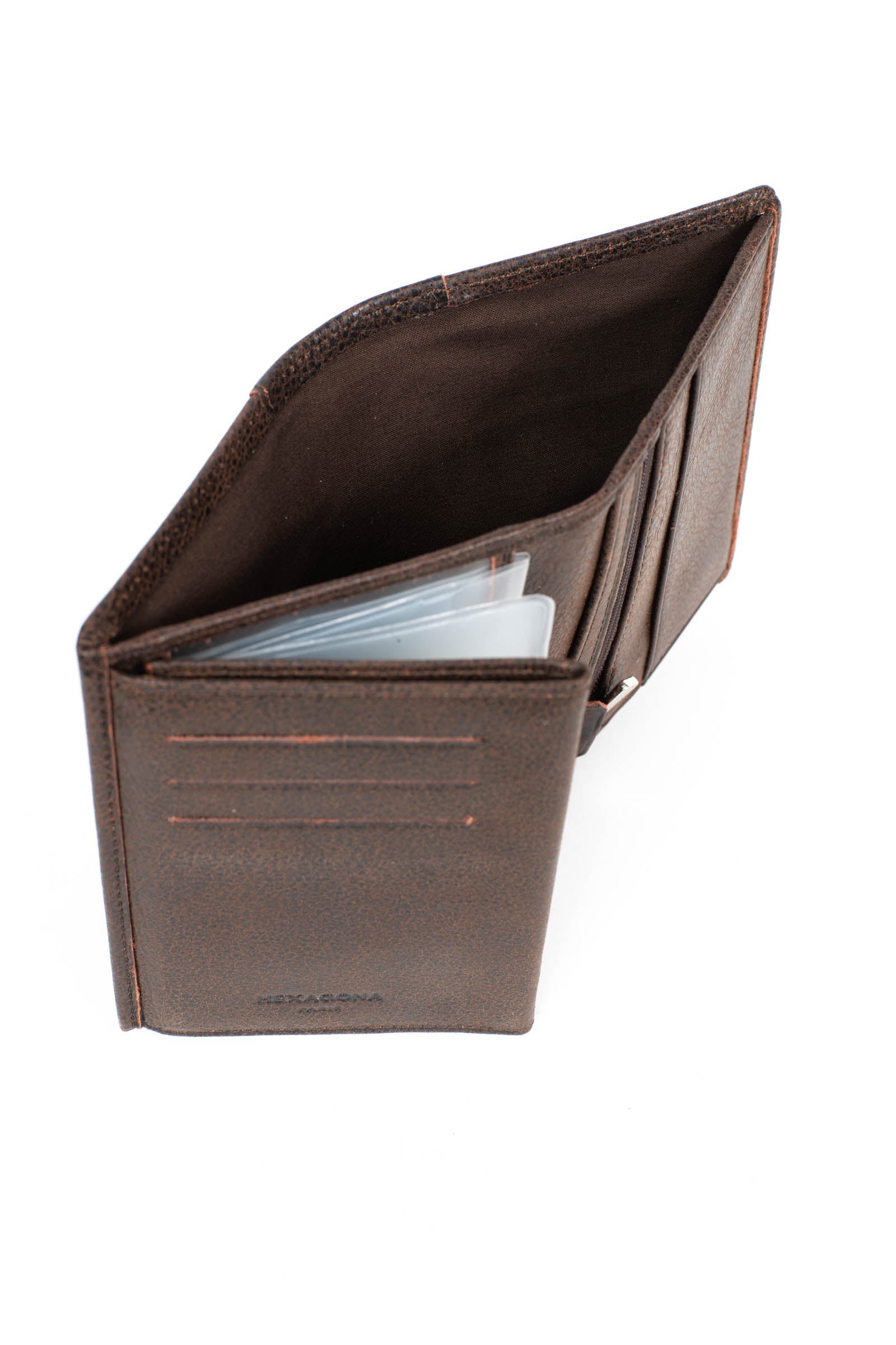 Portefeuille européen - 3 volets - Cuir - Image 12