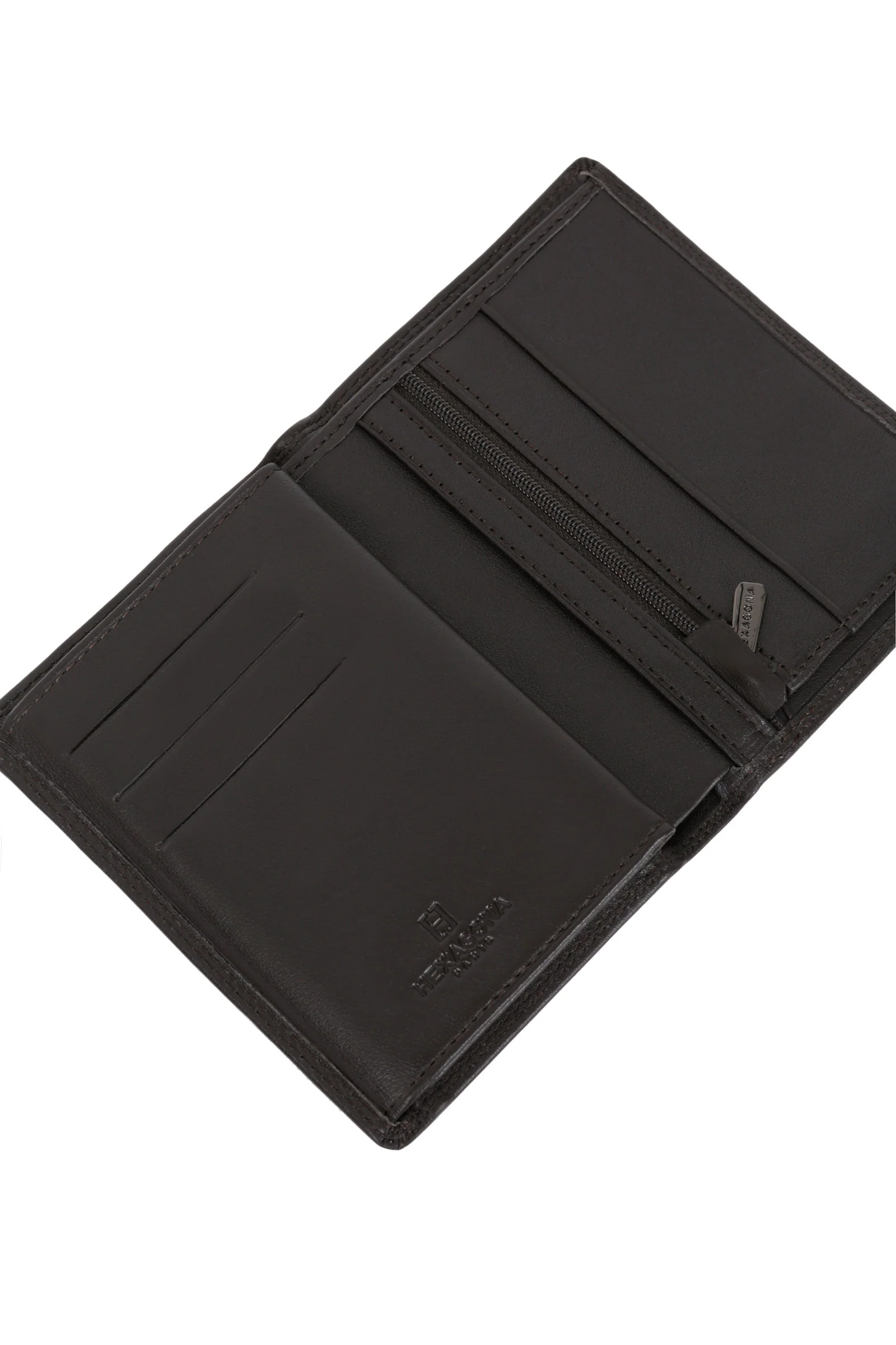 Portefeuille européen - 3 volets - Stop RFID - Cuir - Image 19