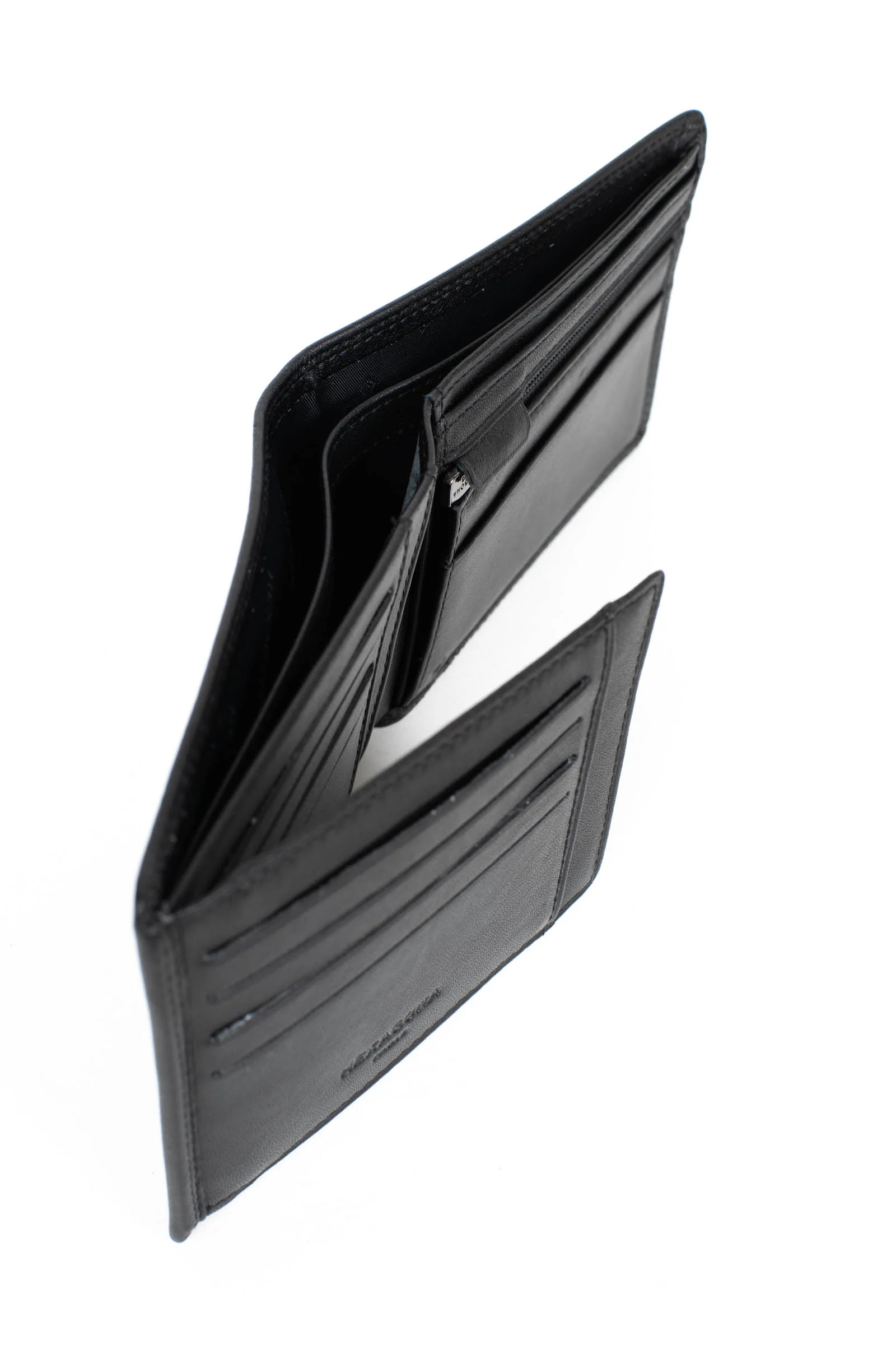 Portefeuille italien - 2 volets - Stop RFID - Cuir - Image 14