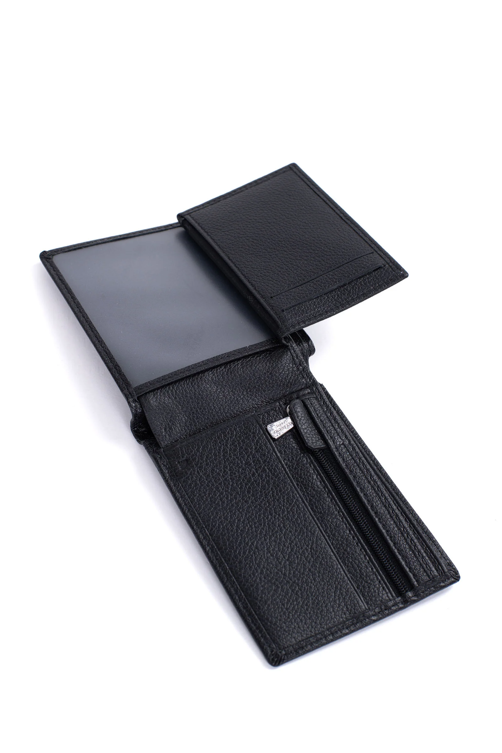Portefeuille italien - 2 volets - Stop RFID - Cuir - Image 17