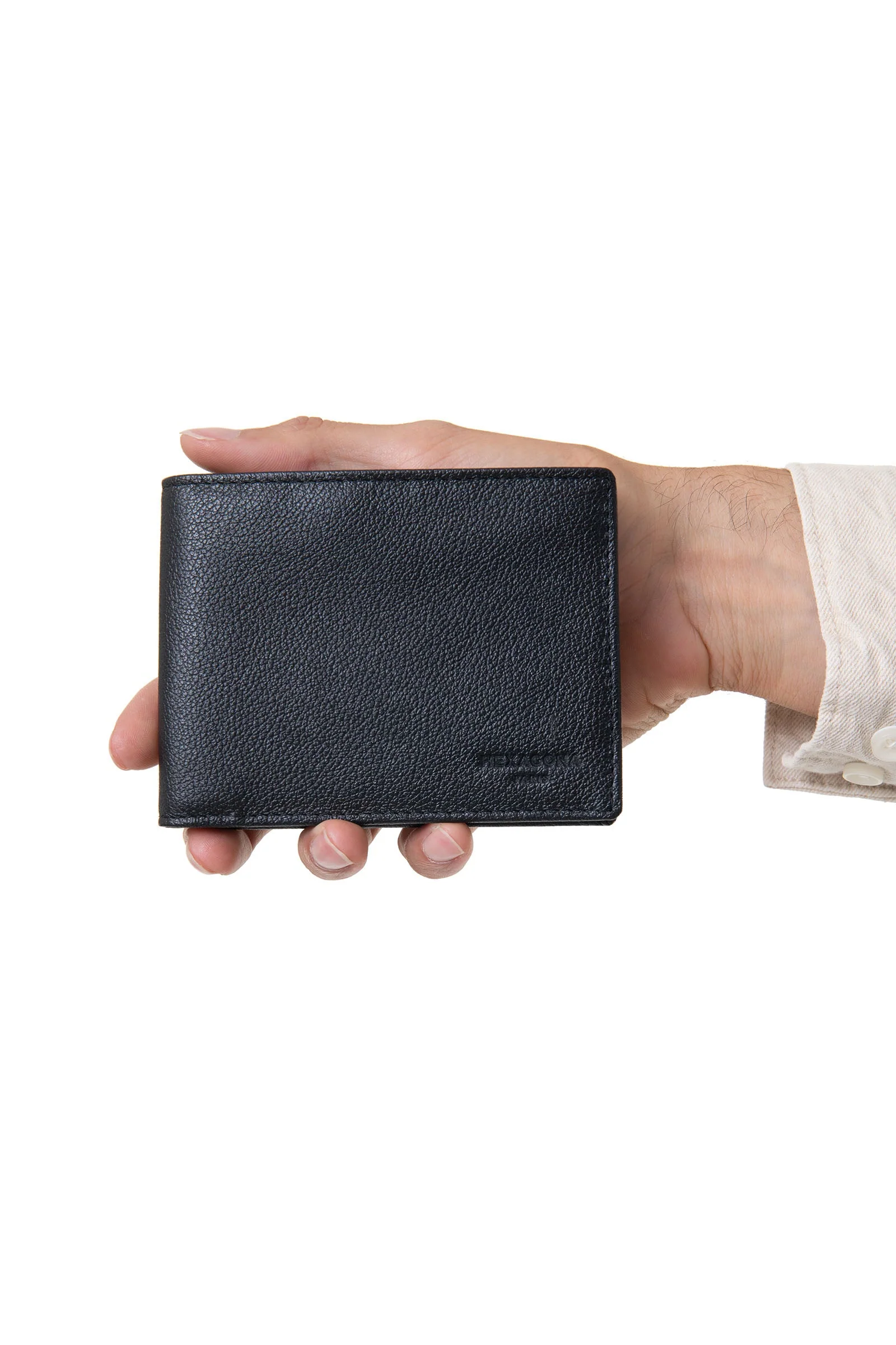 Portefeuille italien - 2 volets - Stop RFID - Cuir - Image 23