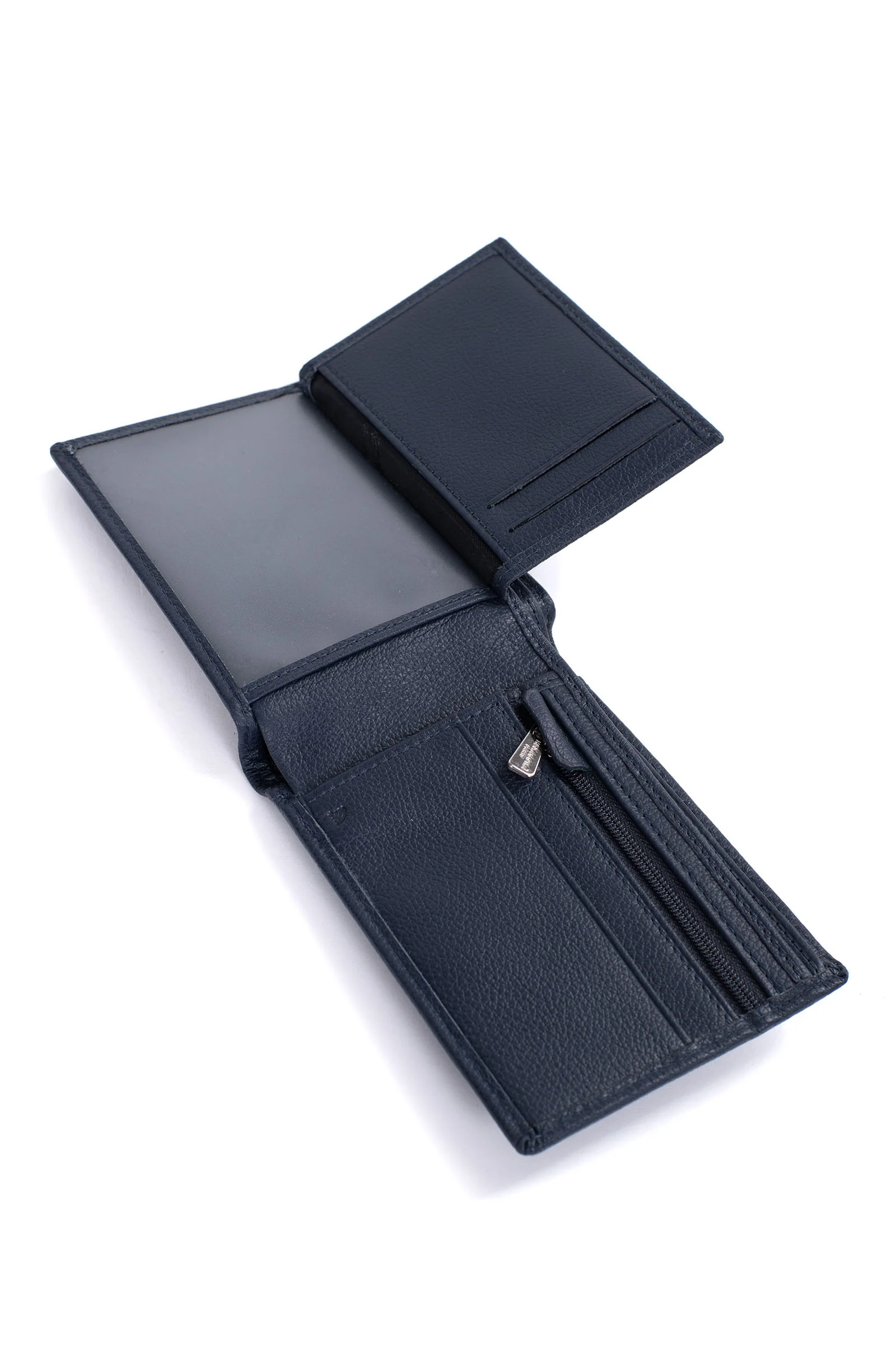 Portefeuille italien - 2 volets - Stop RFID - Cuir - Image 8