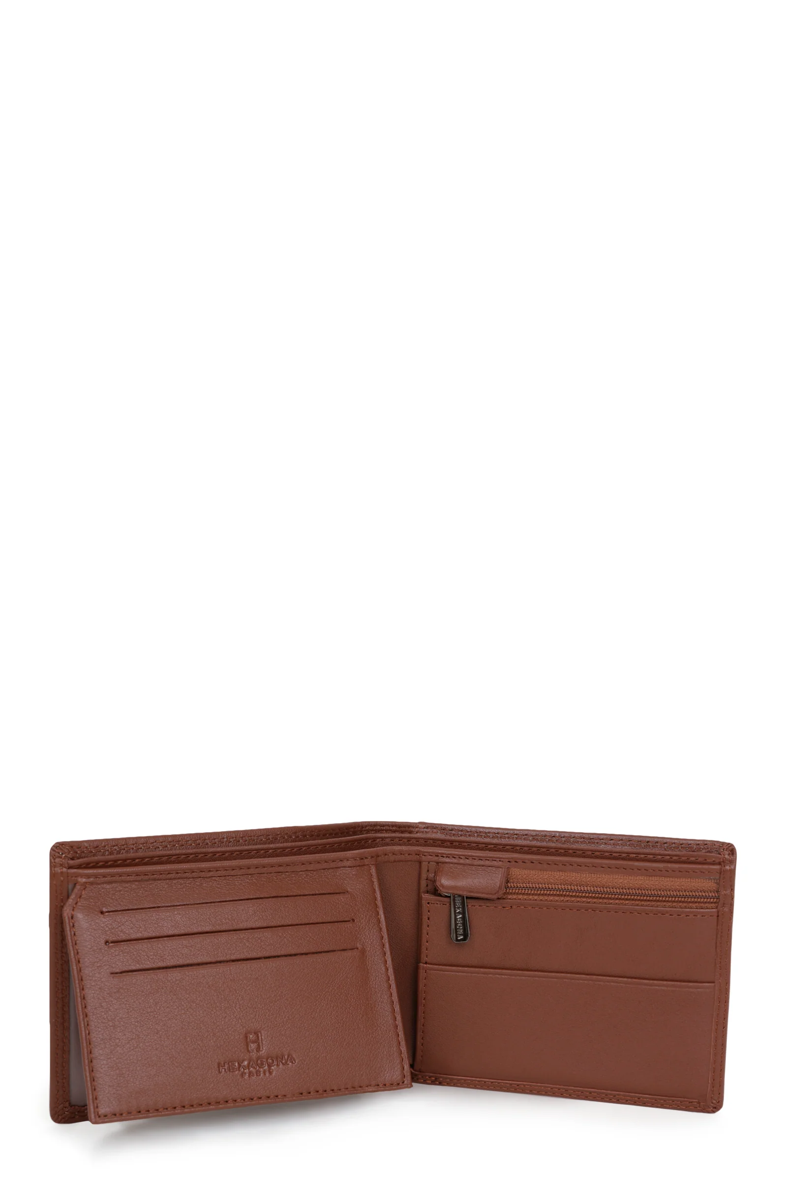 Portefeuille italien - 2 volets - Stop RFID - Cuir - Image 3