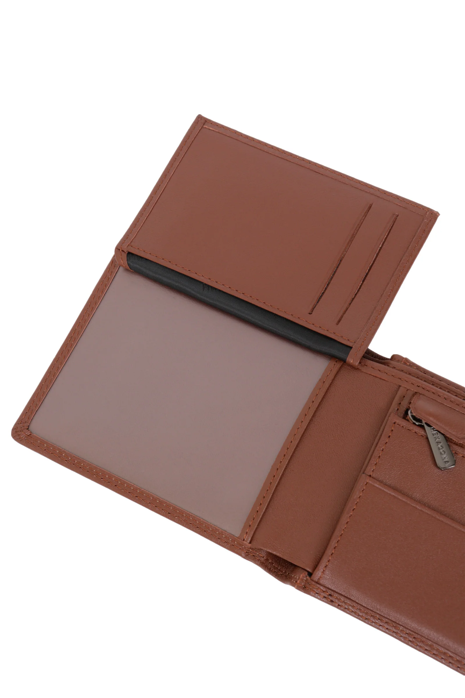 Portefeuille italien - 2 volets - Stop RFID - Cuir - Image 5