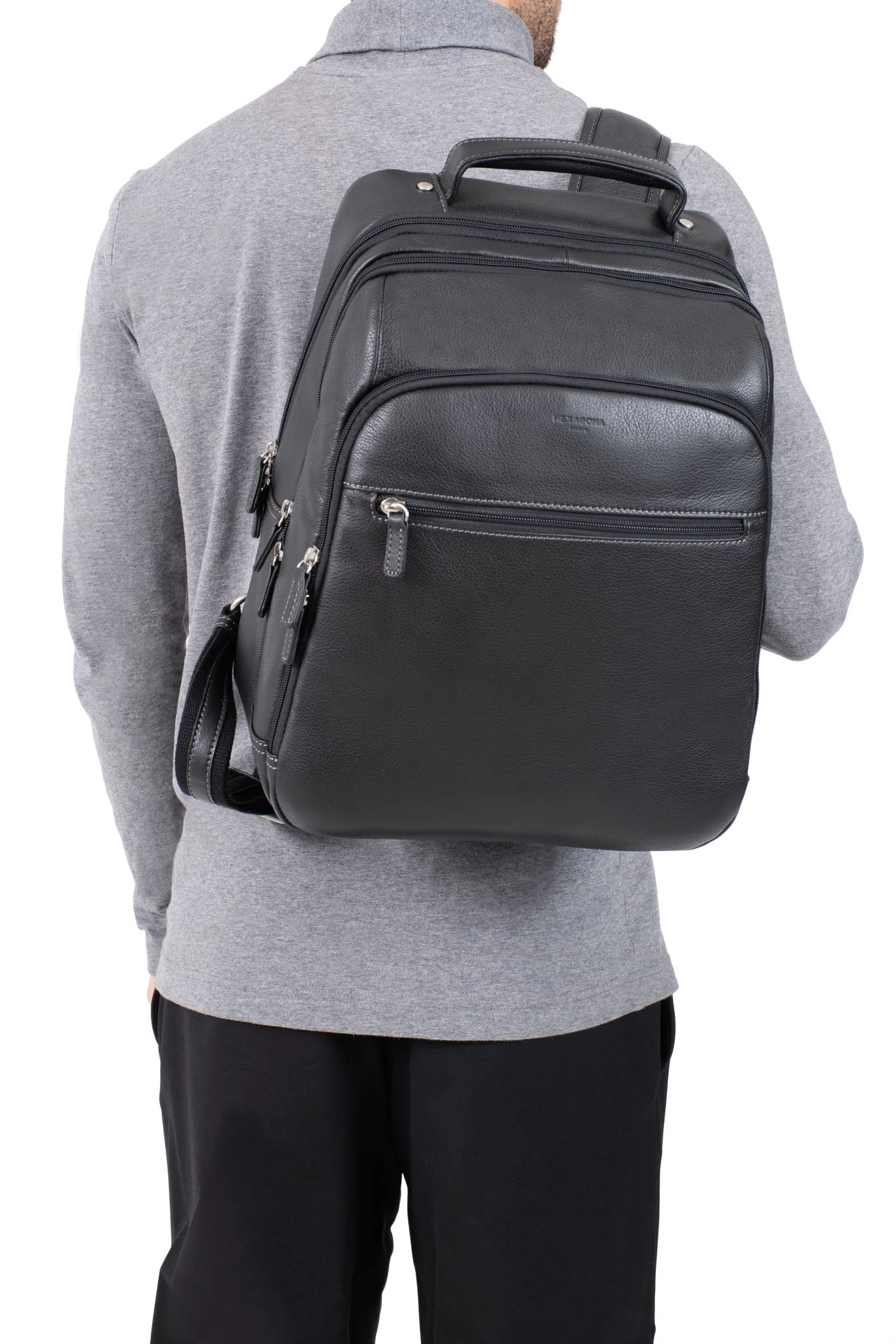 Sac à dos - 13" & A4 - Cuir - Image 13
