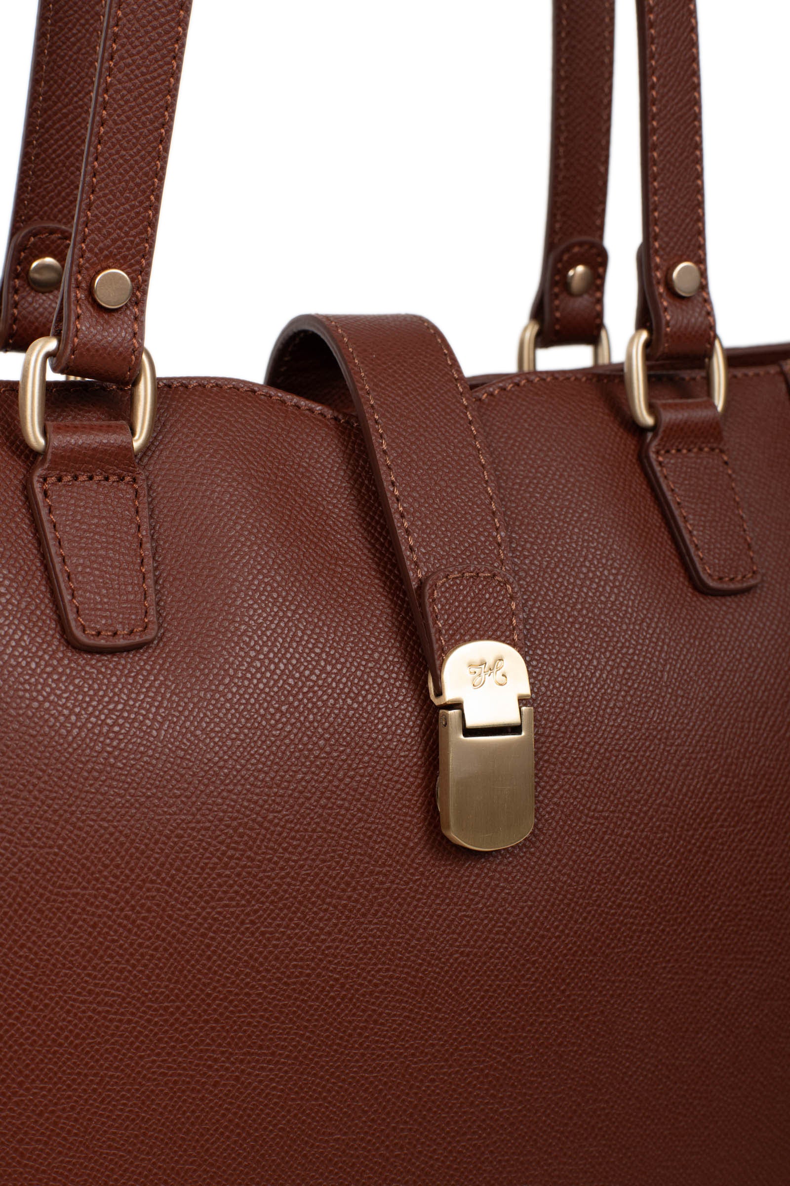 Sac cabas porté épaule - A4 - Cuir - Image 11
