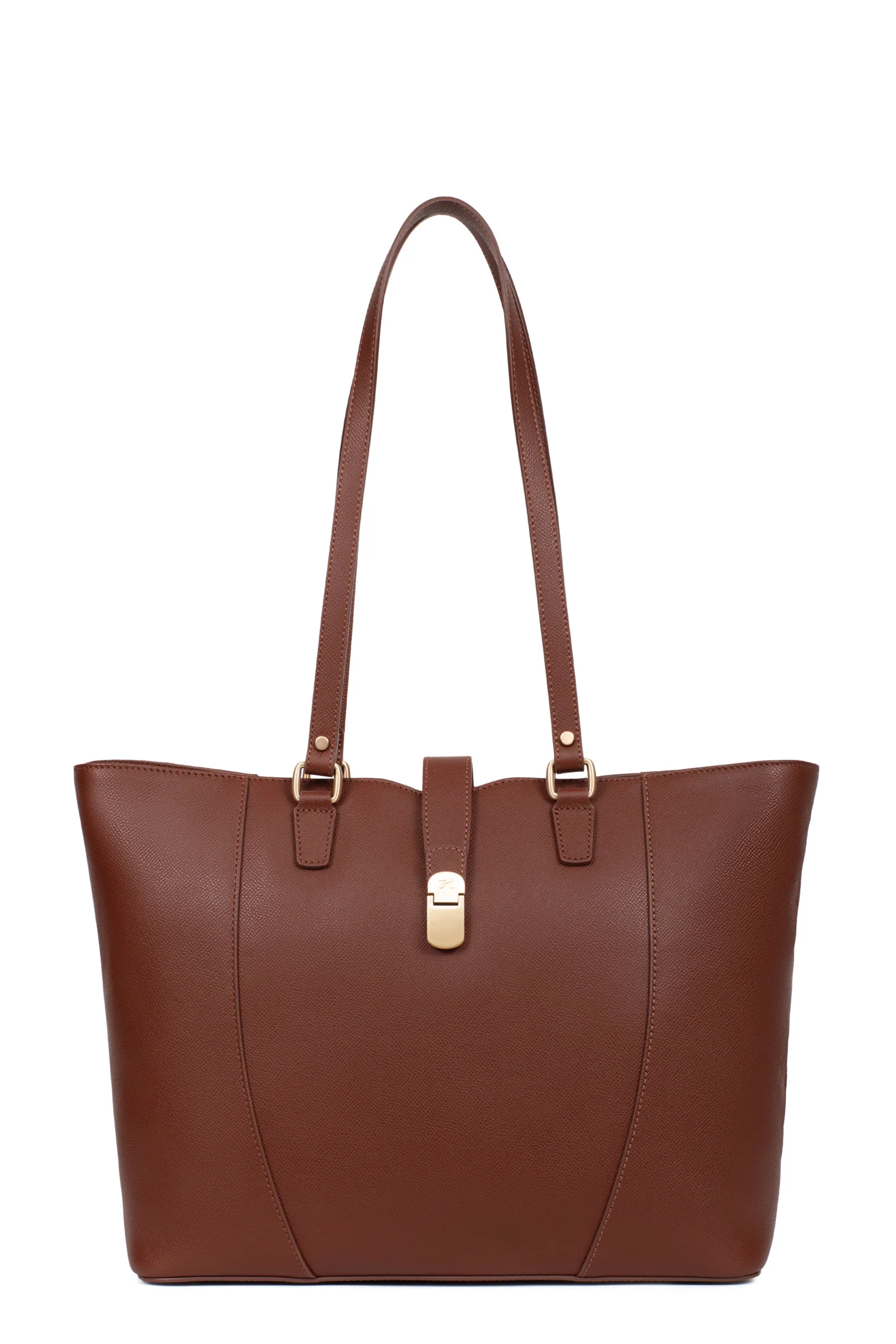 Sac cabas porté épaule - A4 - Cuir - Image 7