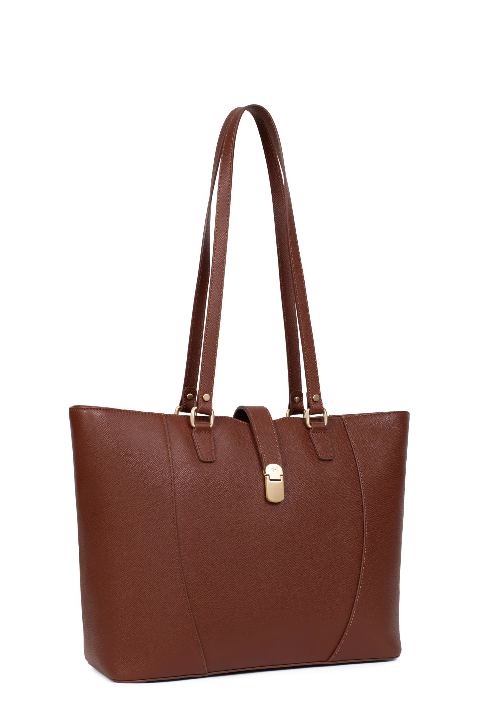 Sac cabas porté épaule - A4 - Cuir - Image 9