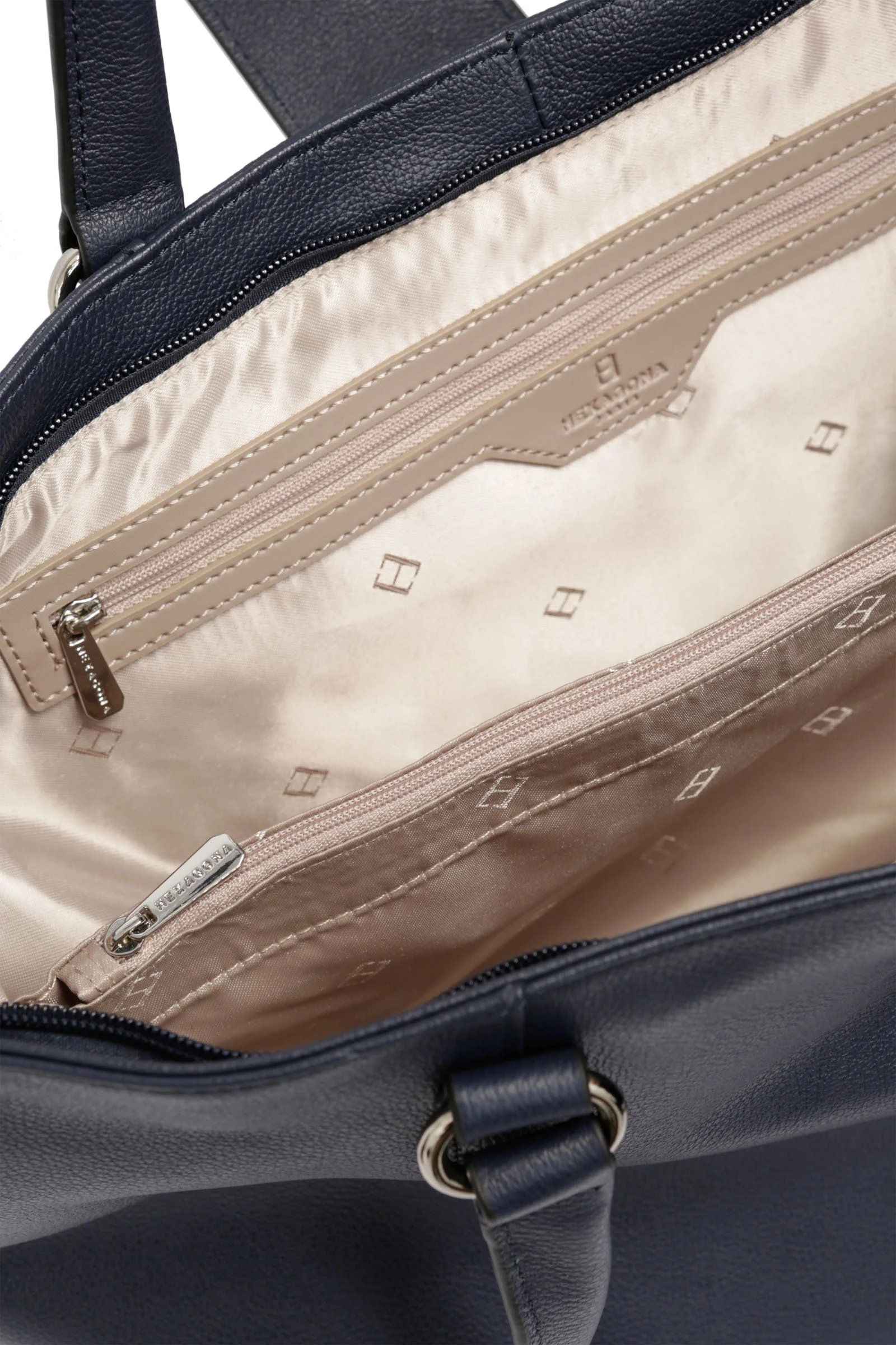 Sac cabas porté épaule - A4 - Cuir - Image 15