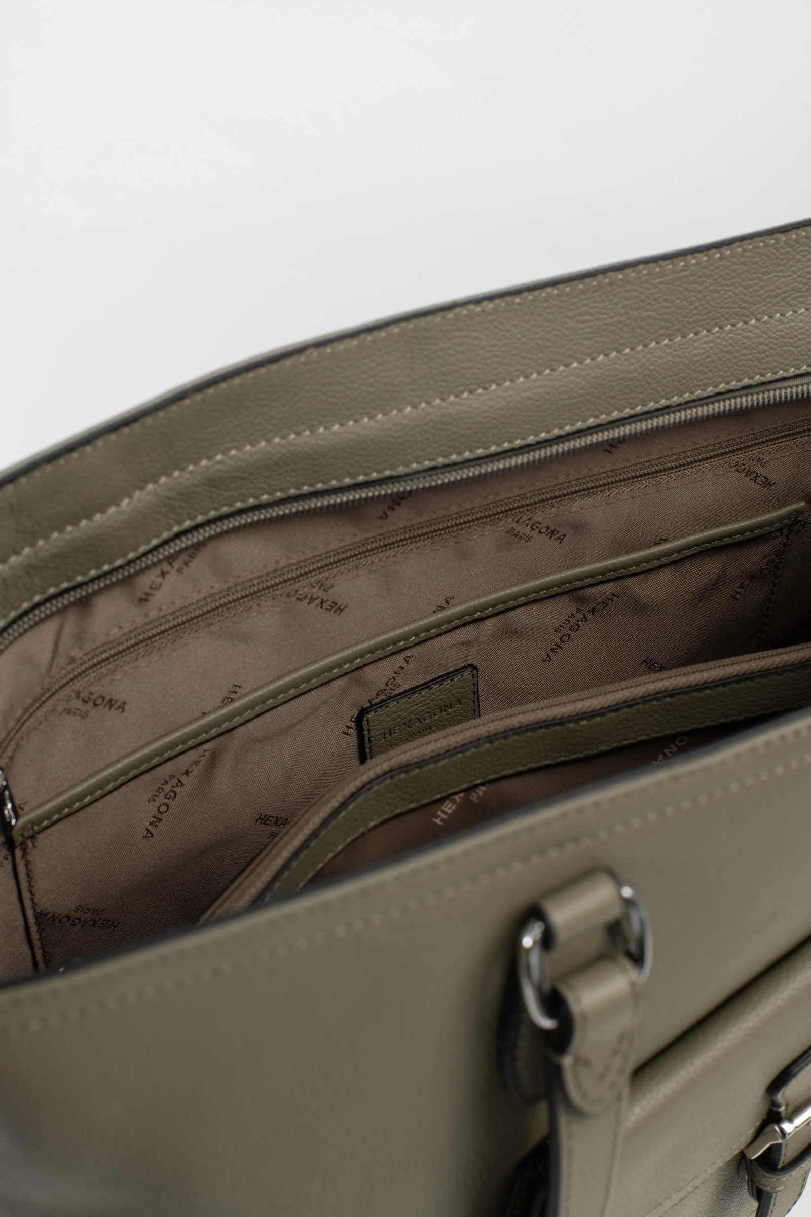 Sac cabas porté épaule - A4 - Cuir - Image 18