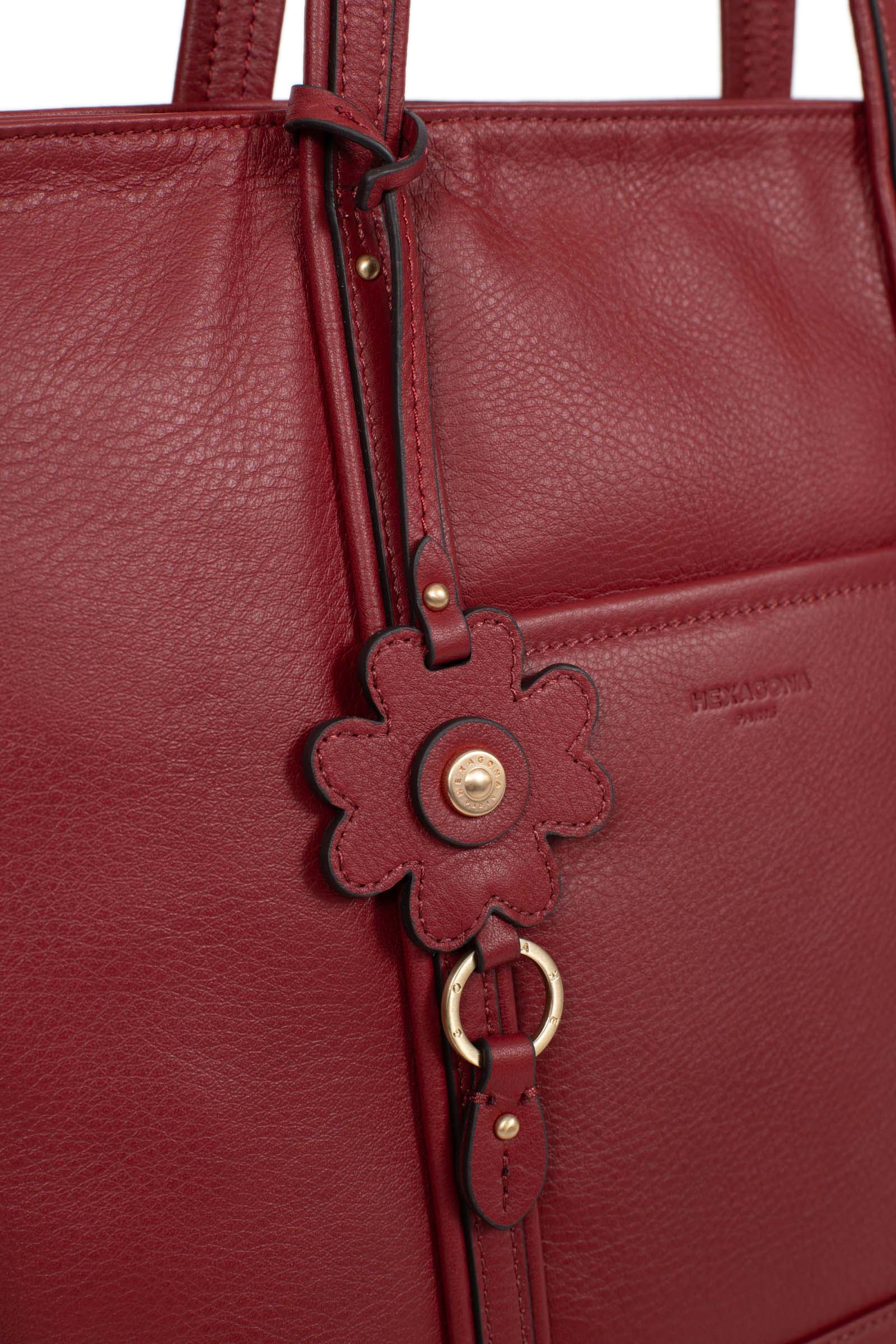 Sac cabas porté épaule - A4 - Cuir de vachette - Image 13