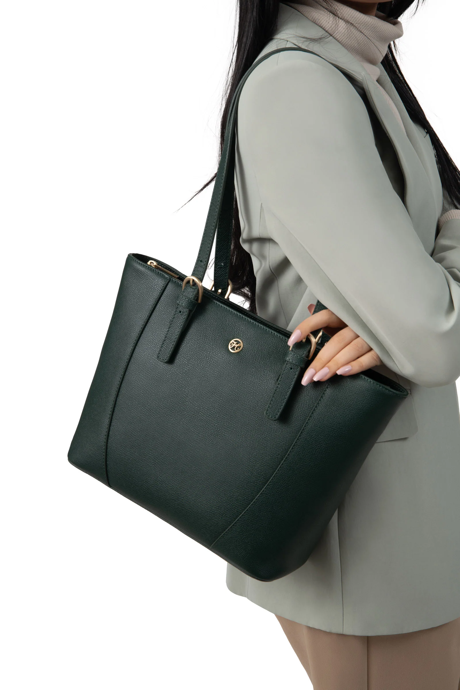 Sac cabas porté épaule - Cuir - Image 8