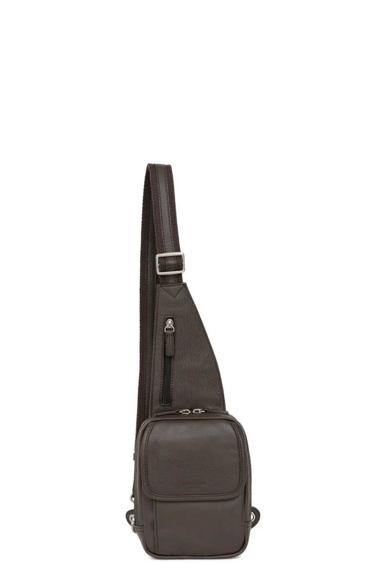Sac monobretelle - Cuir - Image 7