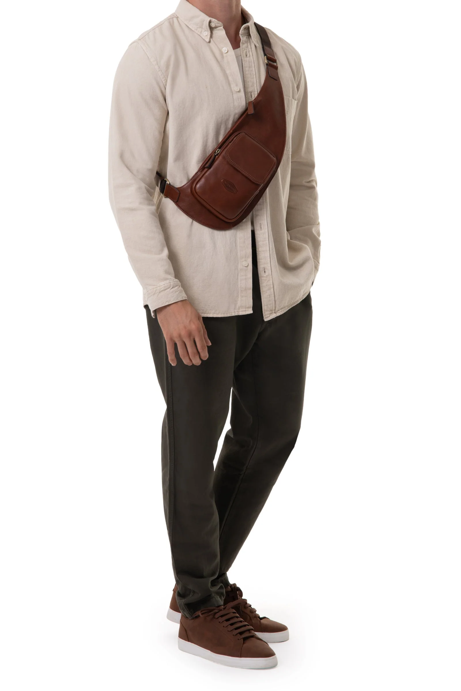 Sac monobretelle - Cuir - Image 8