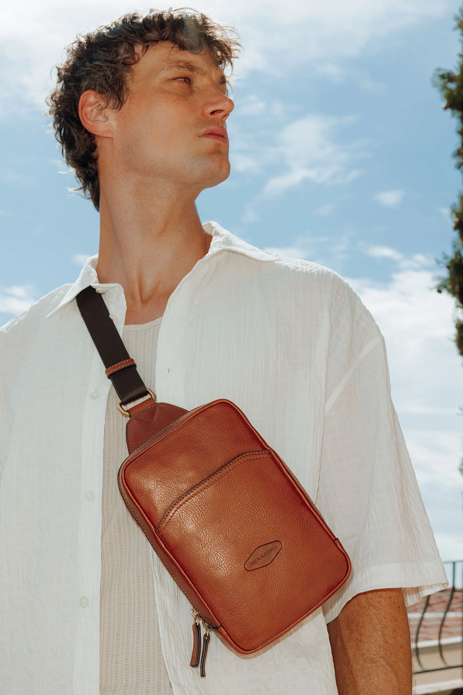 Sac monobretelle - Cuir - Image 9