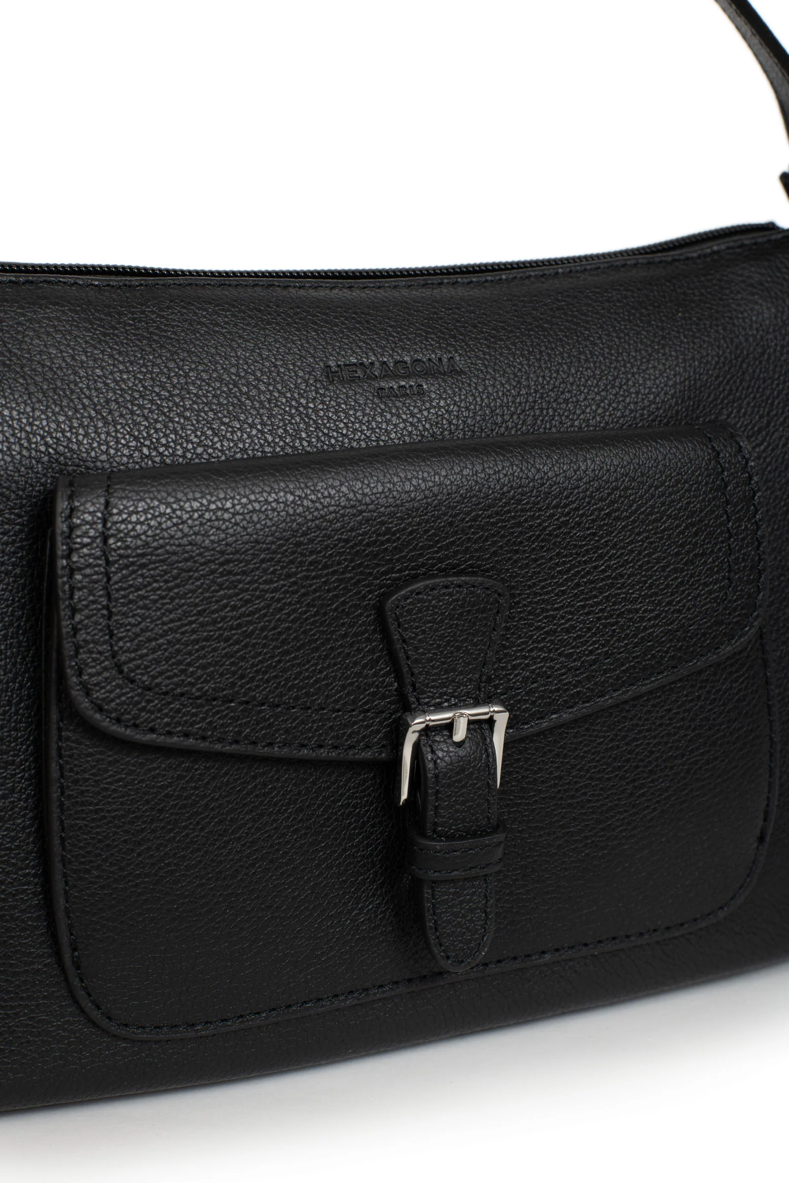 Sac porté épaule 1 anse - Cuir - Image 5