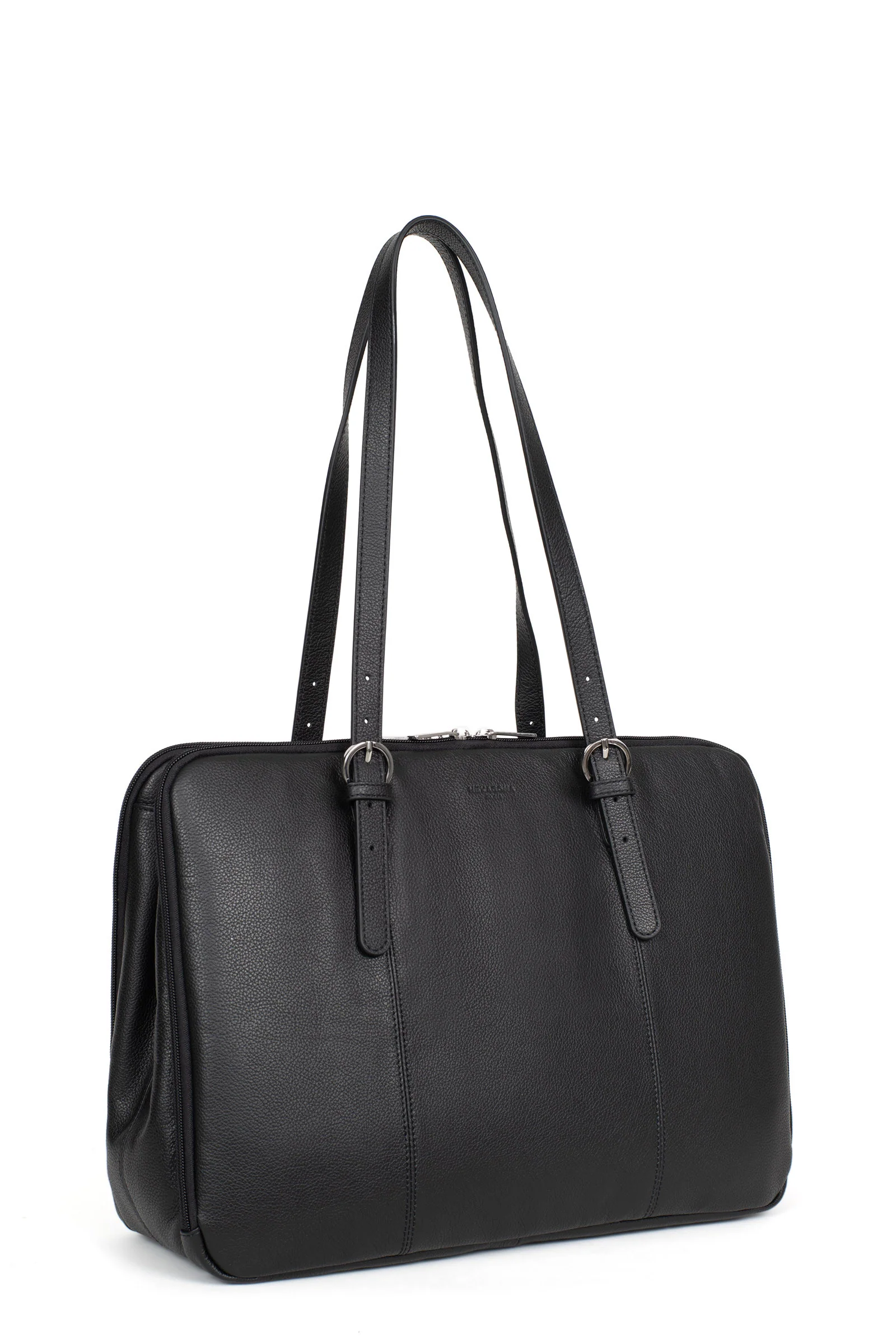 Sac porté épaule 2 anses - 15" & A4 - Cuir - Image 10