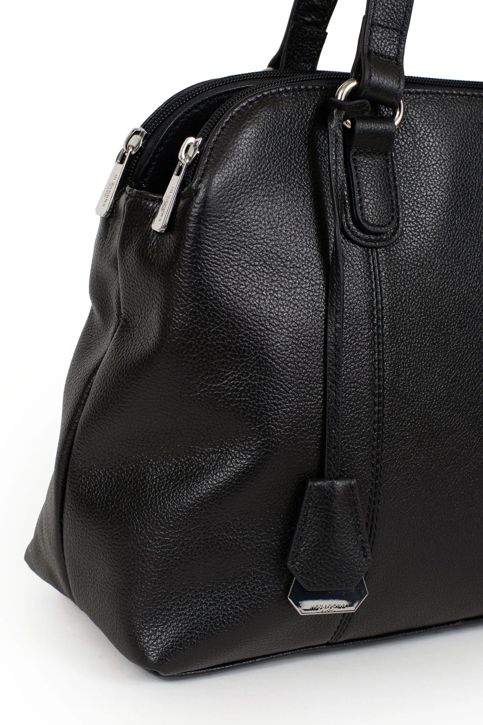 Sac porté épaule 2 anses - A4 - Cuir - Image 11