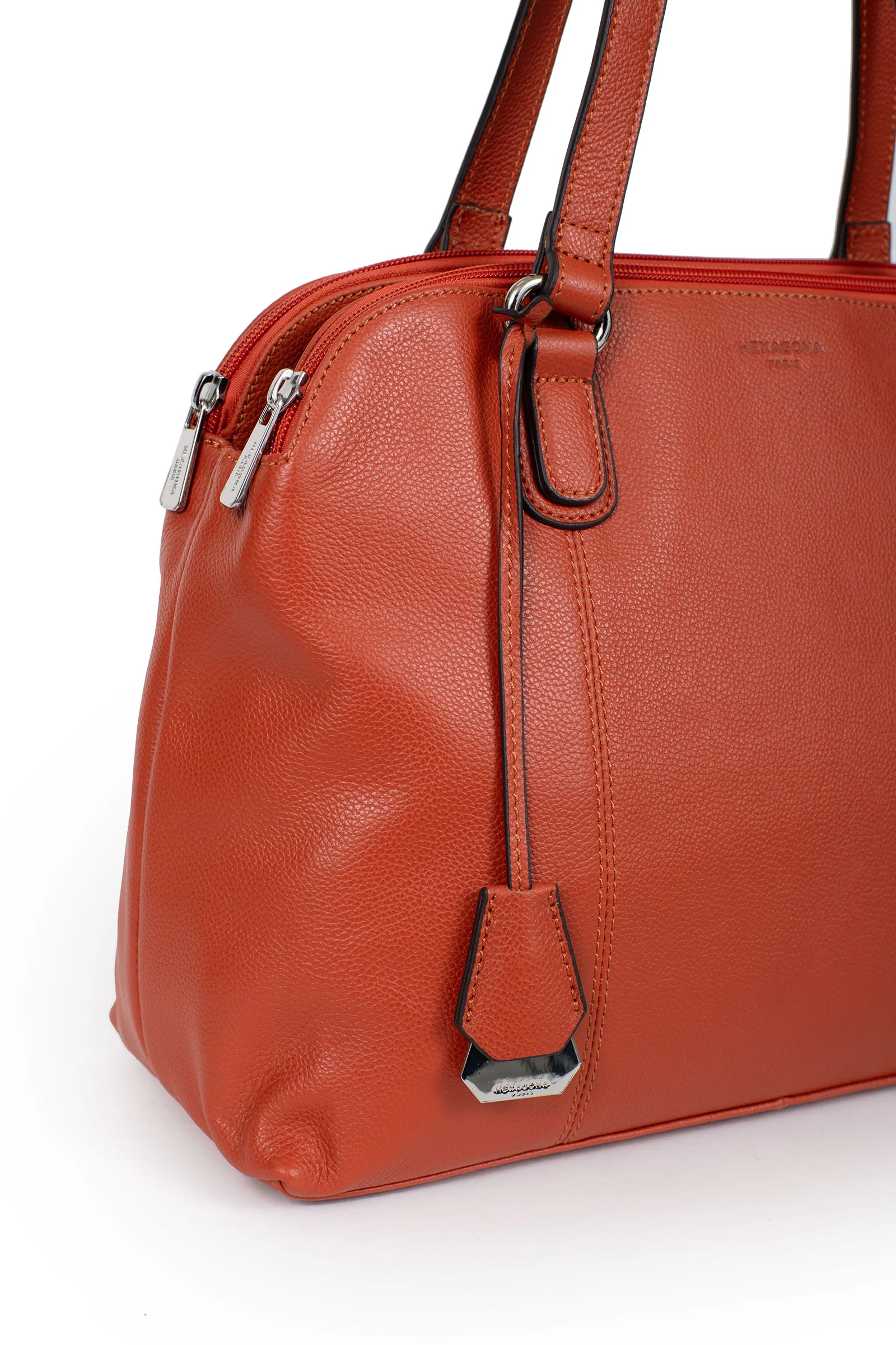 Sac porté épaule 2 anses - A4 - Cuir - Image 17