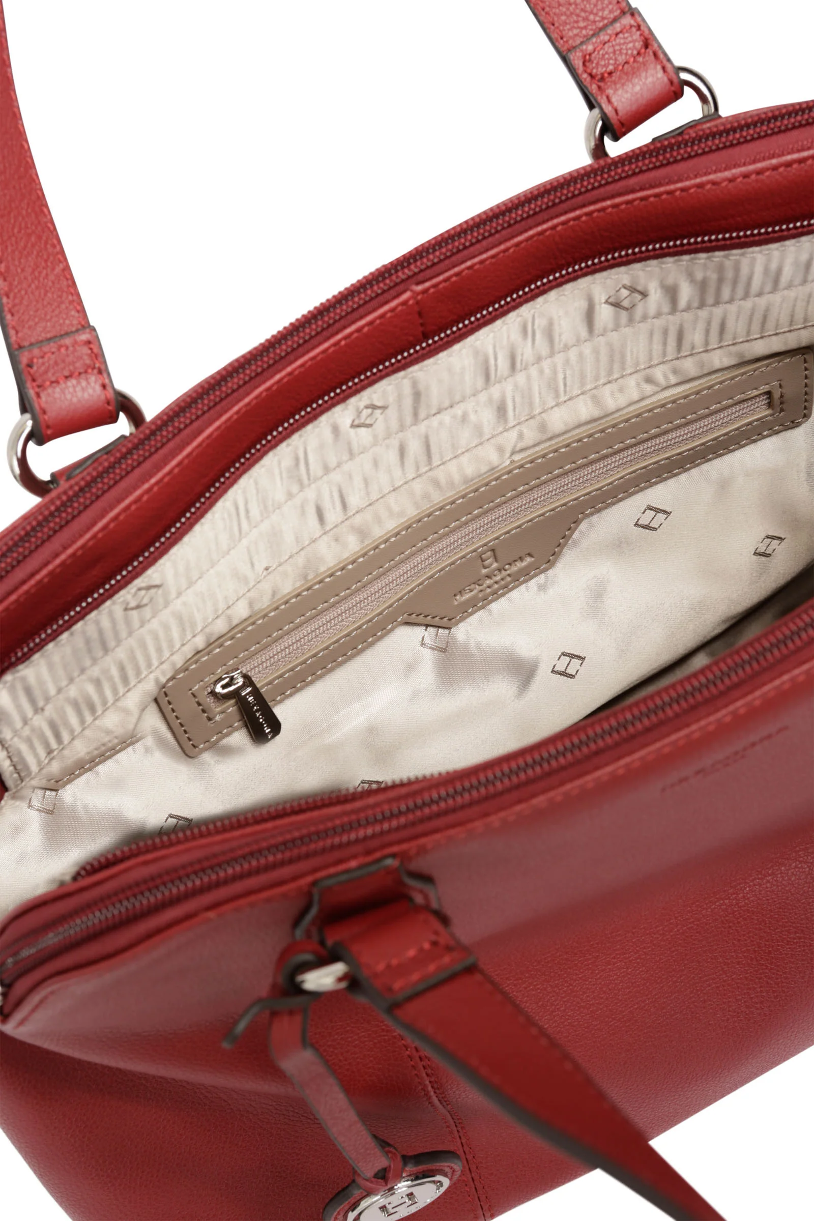 Sac porté épaule 2 anses - A4 - Cuir - Image 30