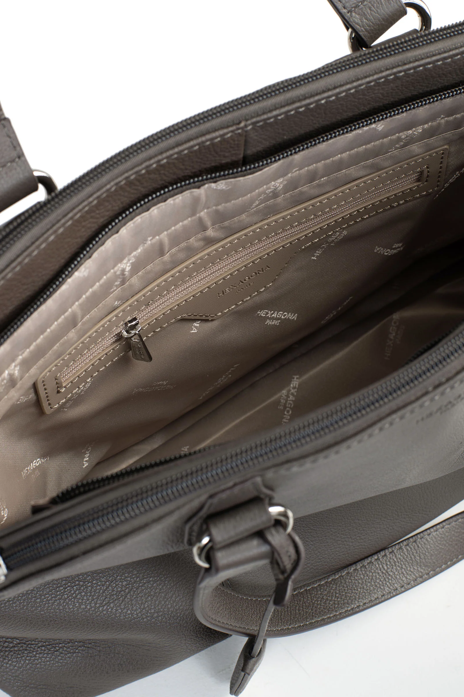 Sac porté épaule 2 anses - A4 - Cuir - Image 36