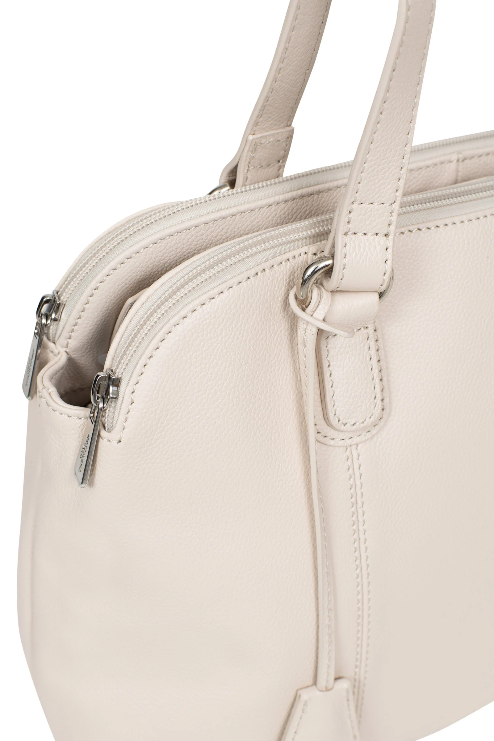 Sac porté épaule 2 anses - A4 - Cuir - Image 5