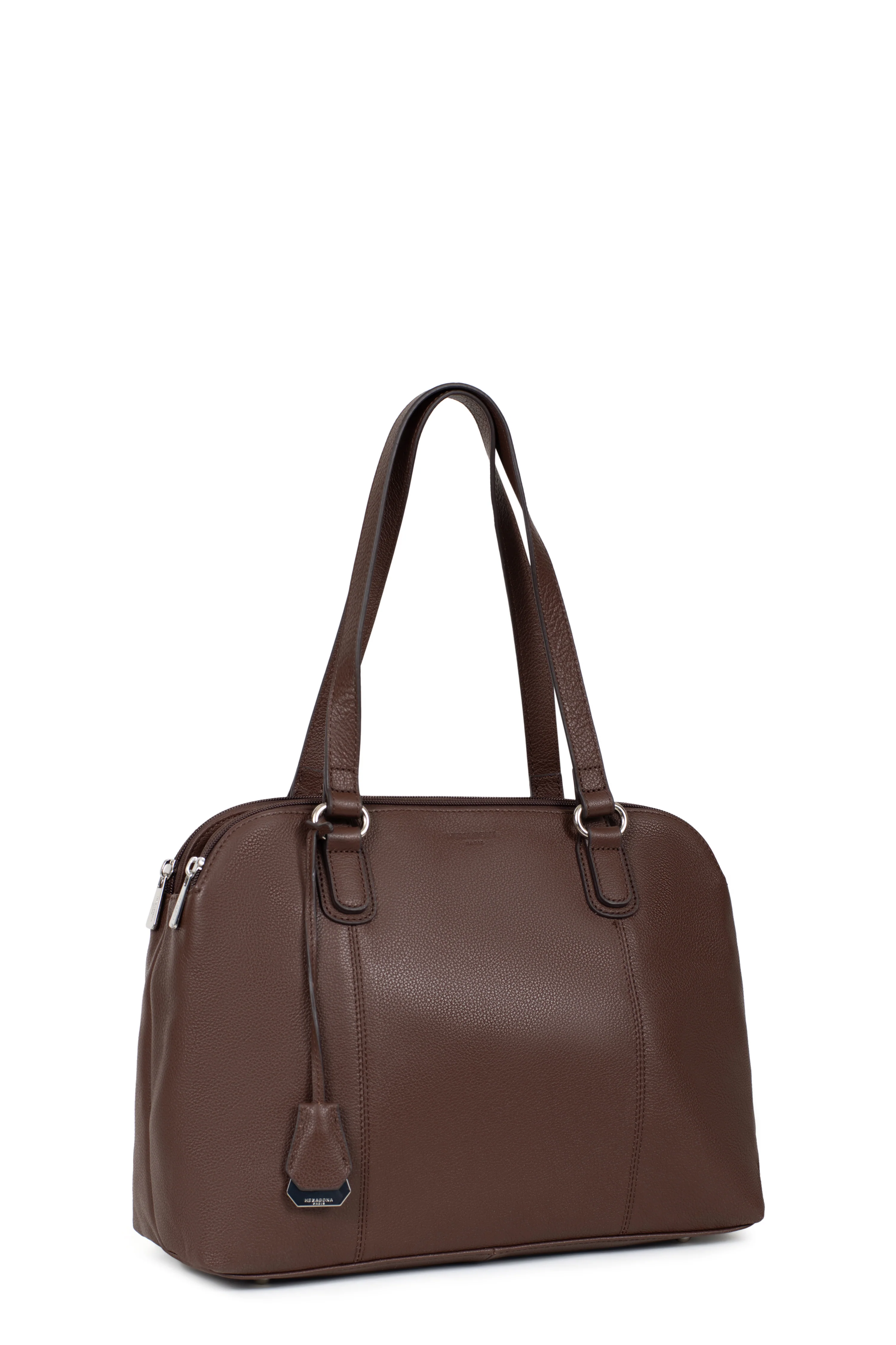 Sac porté épaule 2 anses - A4 - Cuir - Image 57