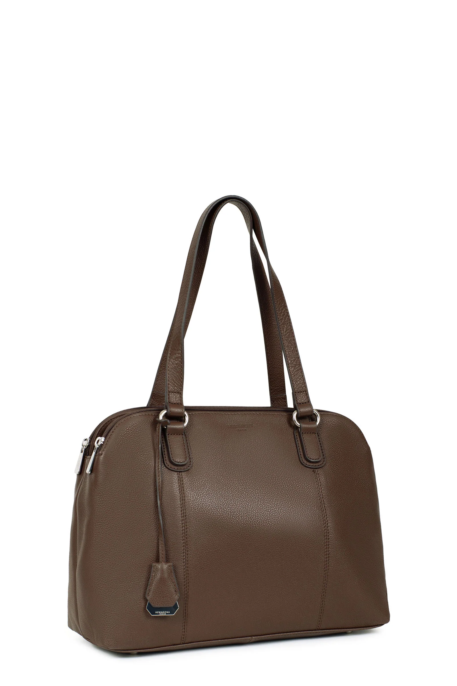 Sac porté épaule 2 anses - A4 - Cuir - Image 81