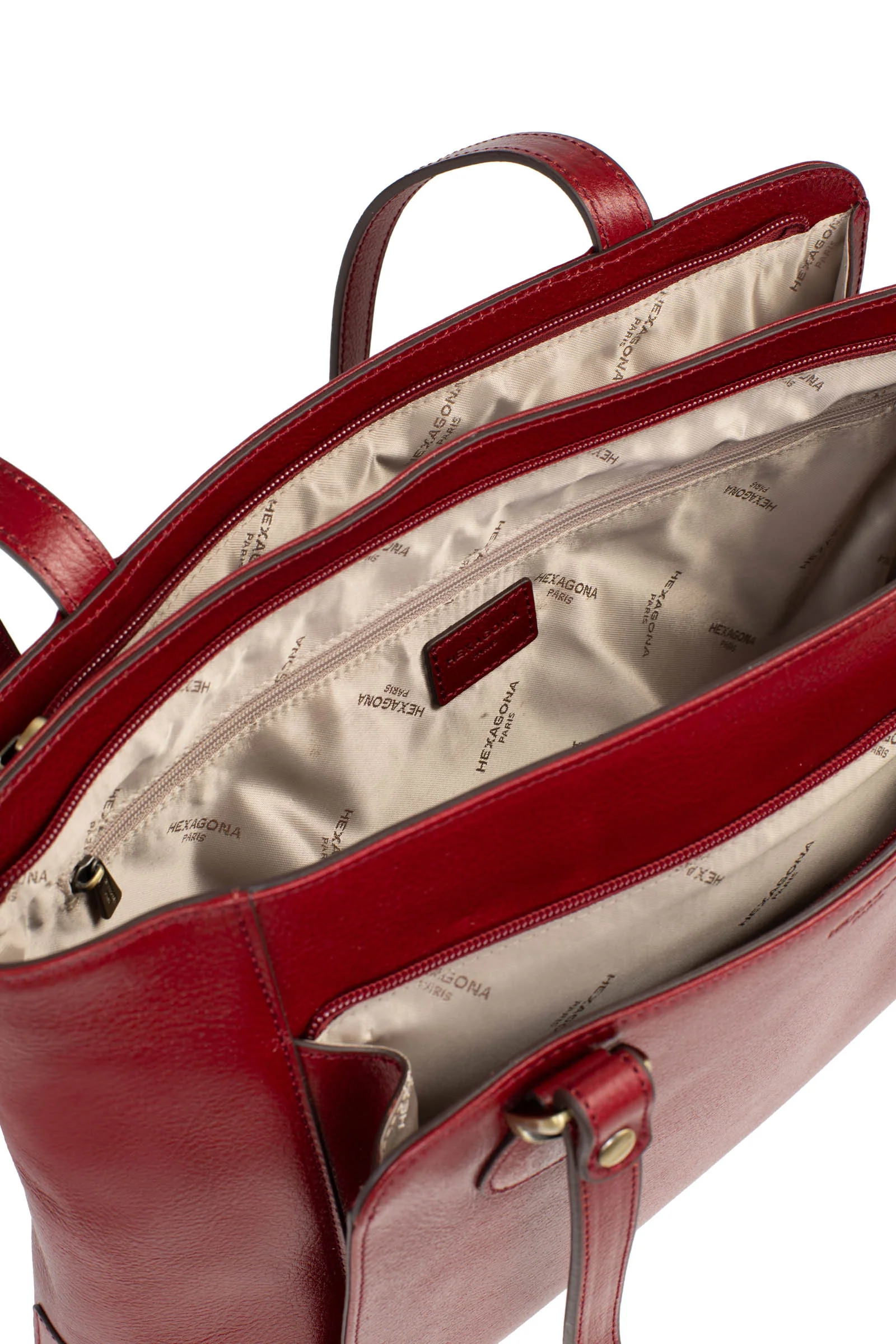 Sac porté épaule 2 anses - A4 - Cuir - Image 15