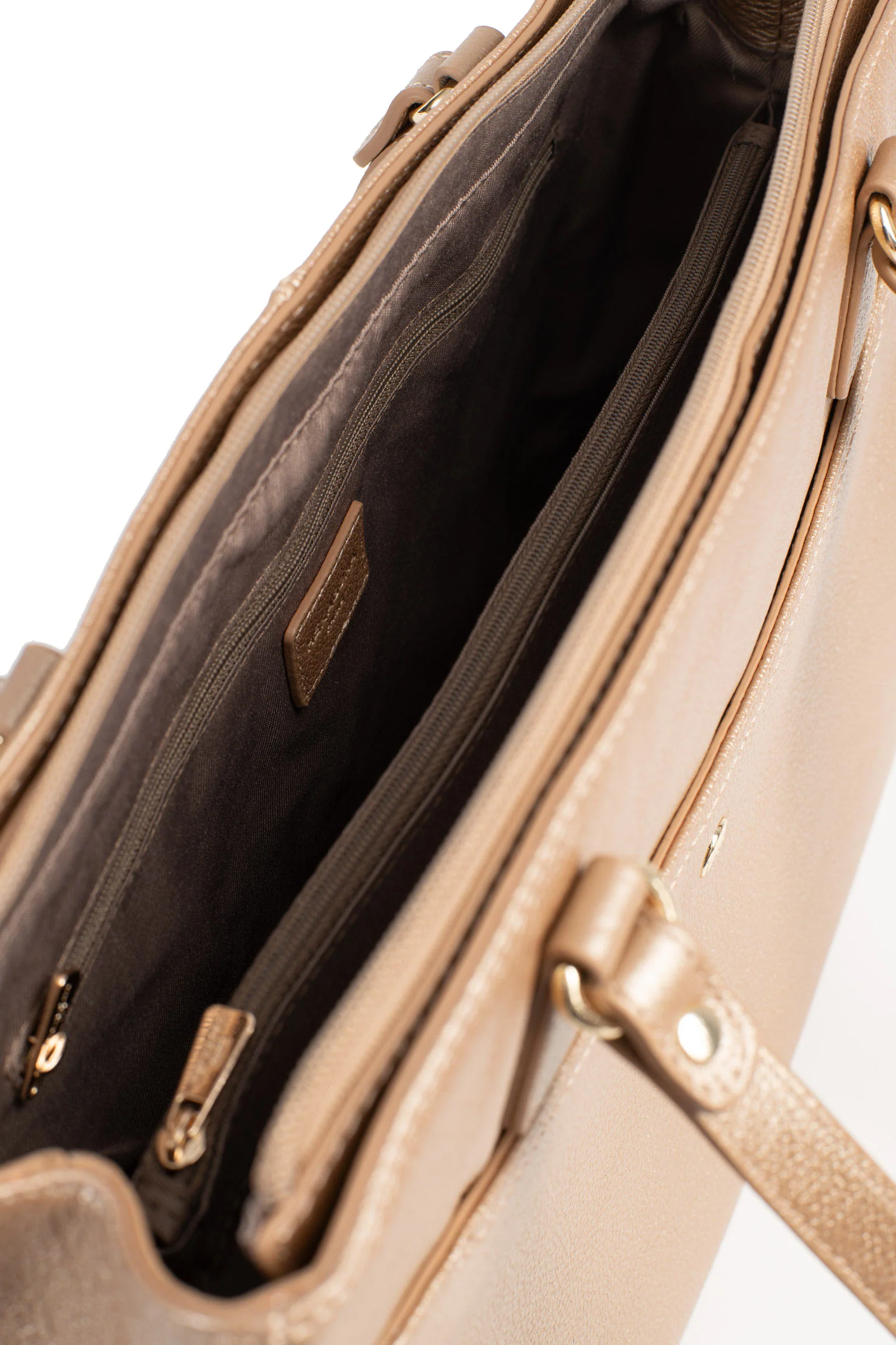 Sac porté épaule 2 anses - A4 - Cuir - Image 18
