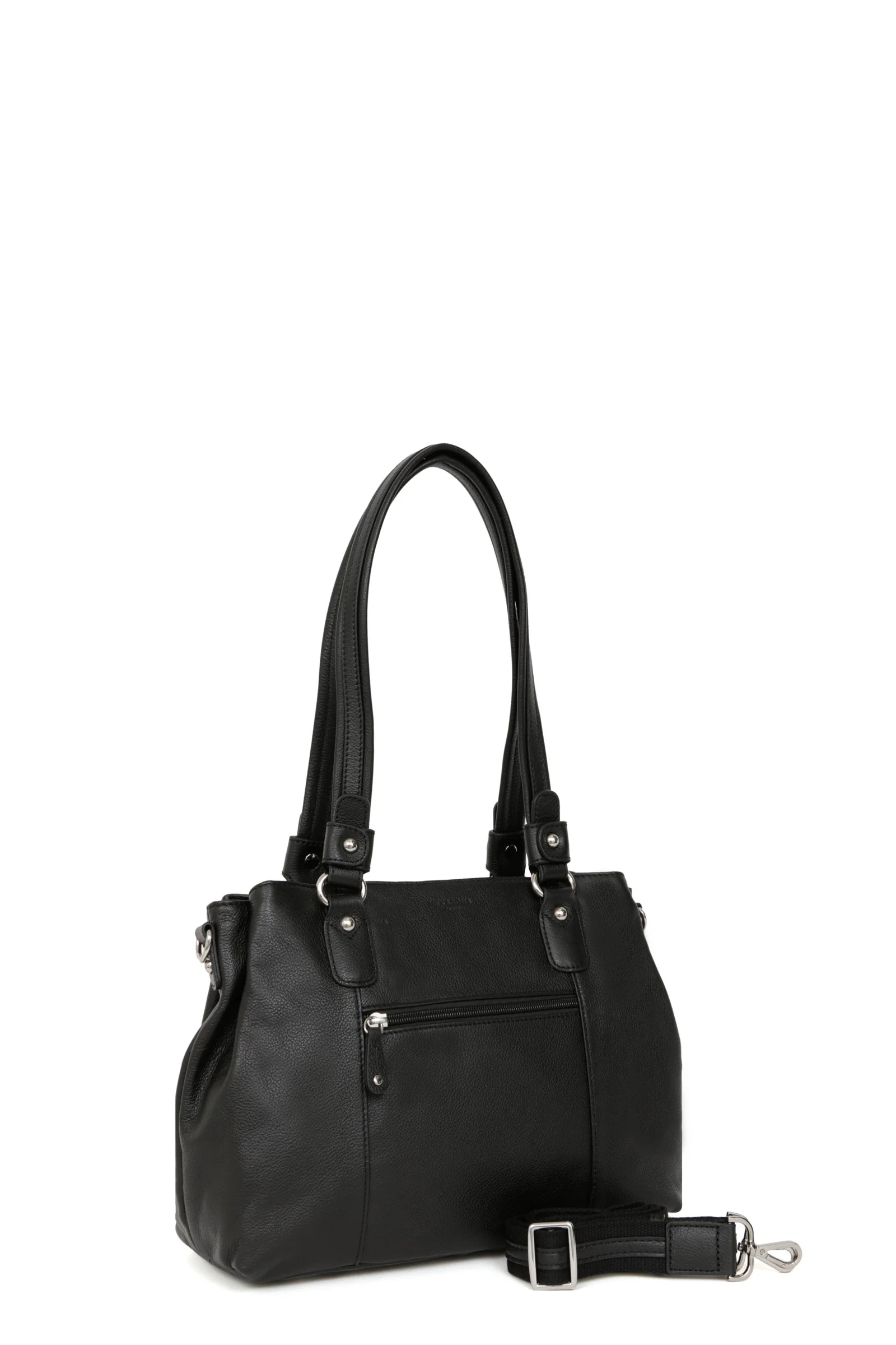 Sac porté épaule 2 anses - Cuir - Image 15
