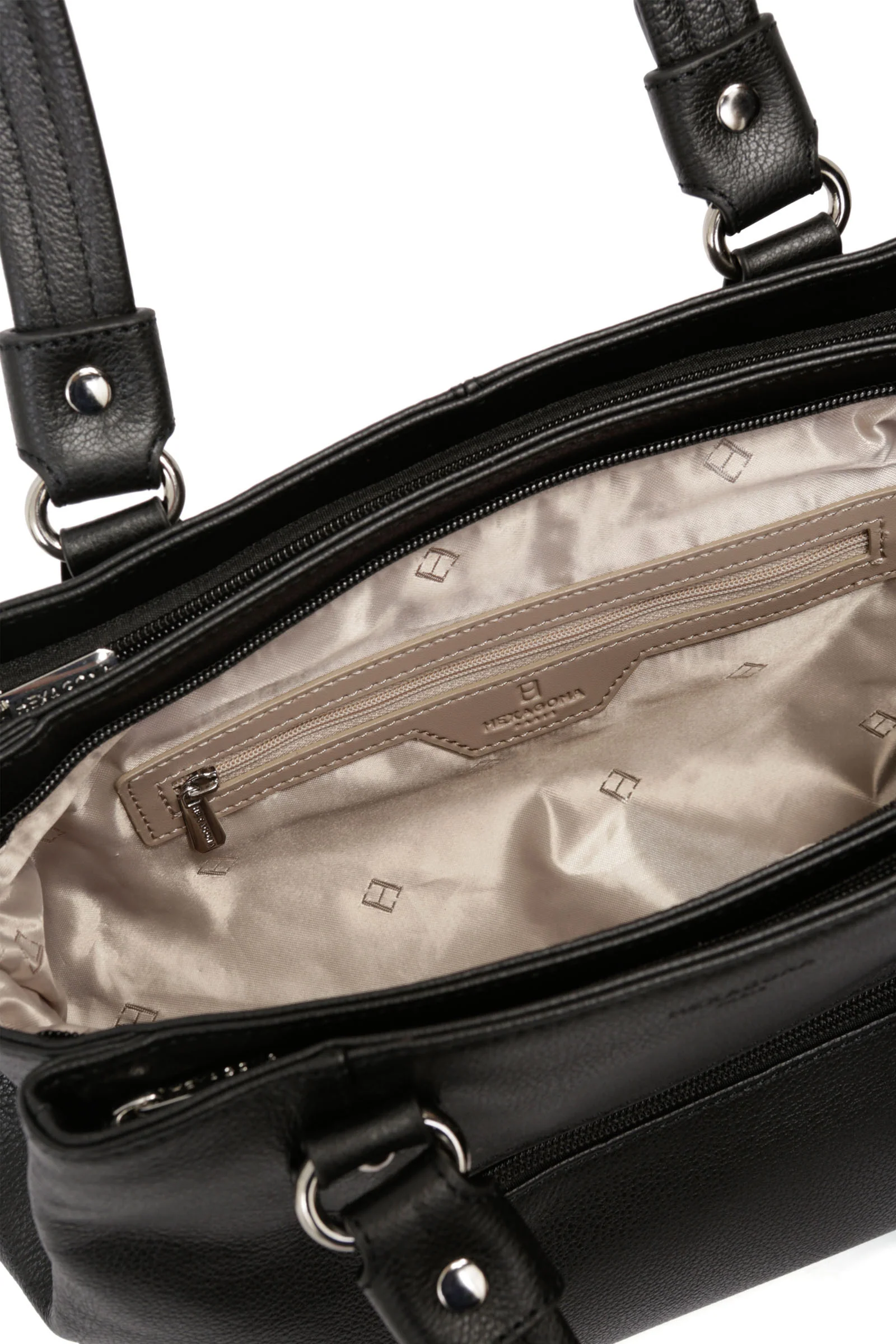 Sac porté épaule 2 anses - Cuir - Image 18