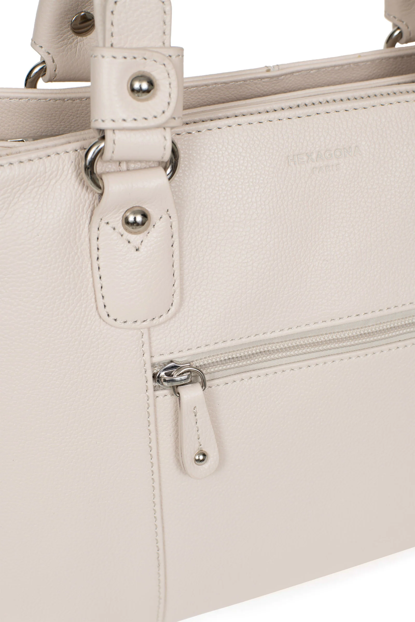 Sac porté épaule 2 anses - Cuir - Image 23