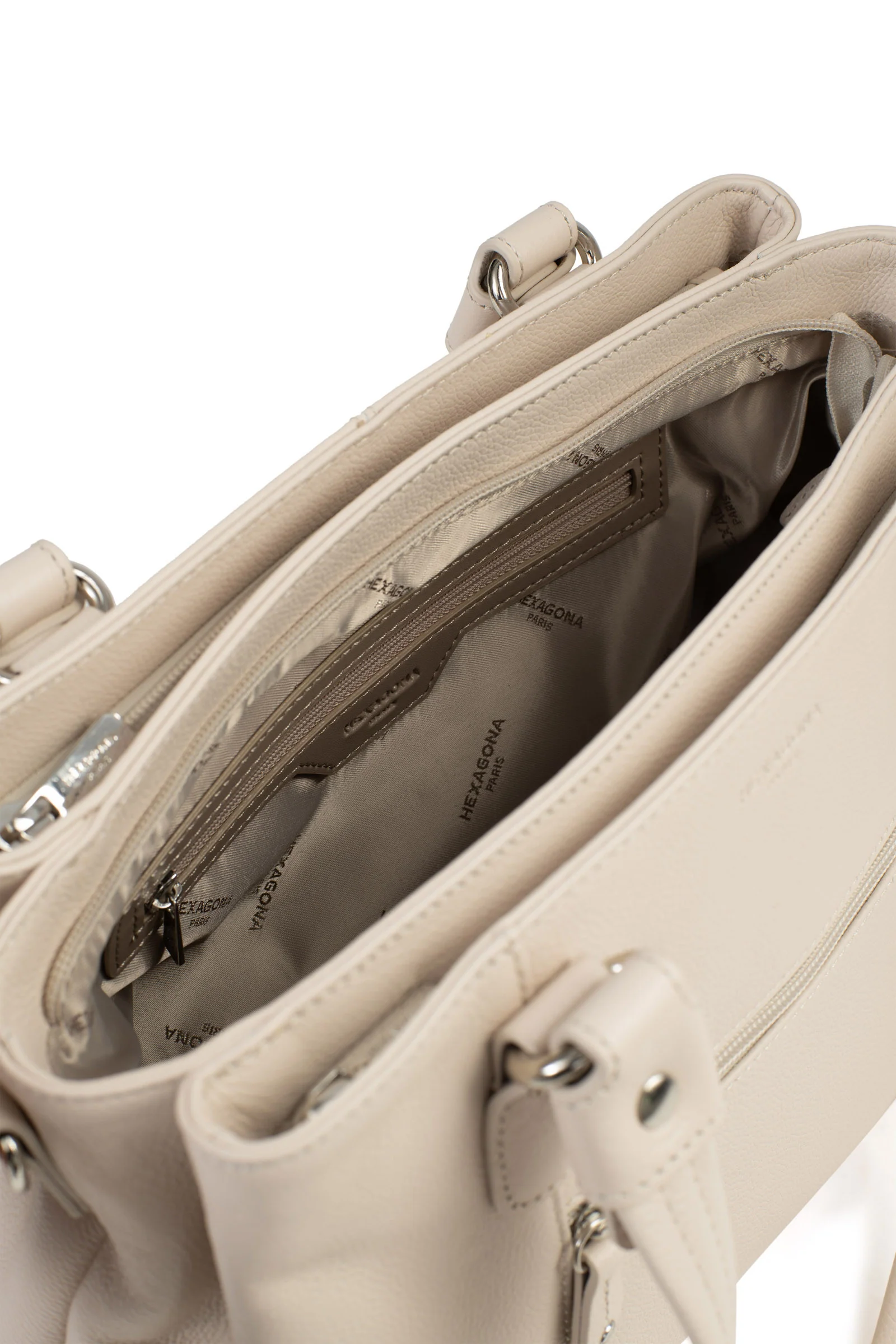Sac porté épaule 2 anses - Cuir - Image 24