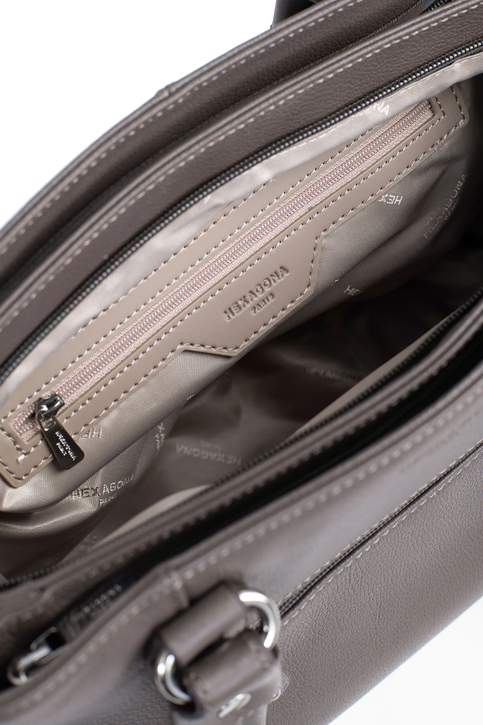 Sac porté épaule 2 anses - Cuir - Image 42