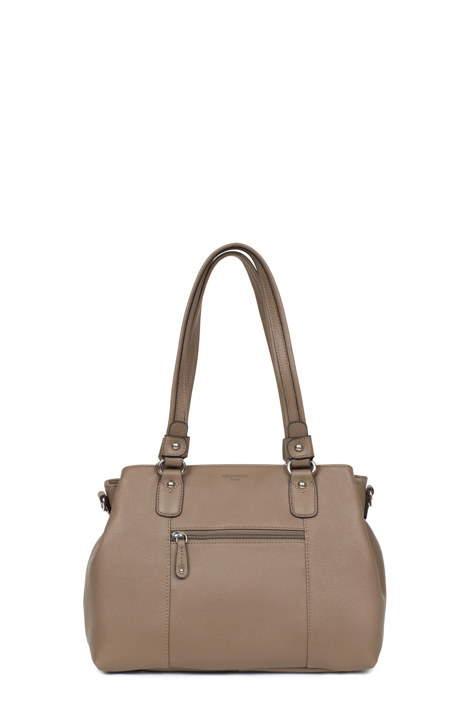 Sac porté épaule 2 anses - Cuir - Image 7