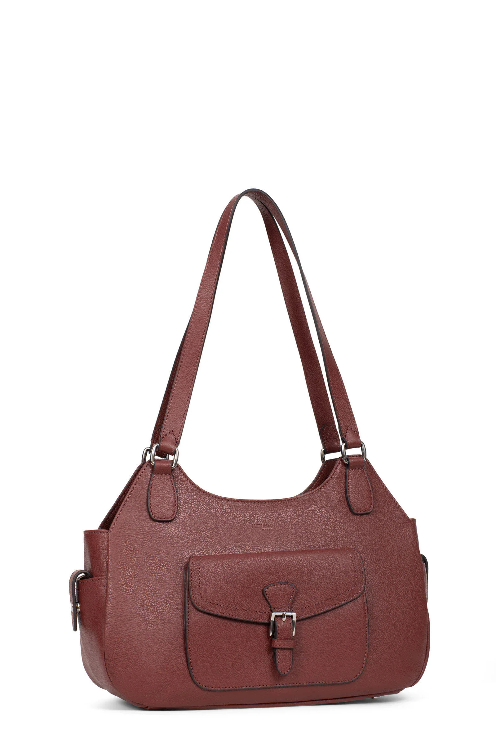 Sac porté épaule 2 anses - Cuir - Image 15