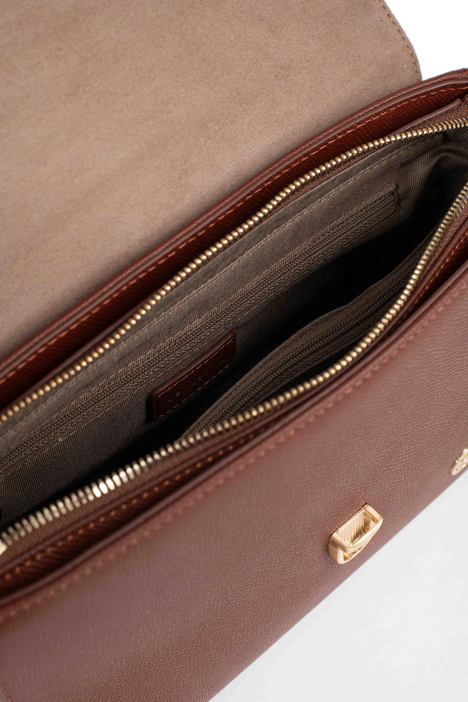Sac porté main 1 poignée - Cuir - Image 12