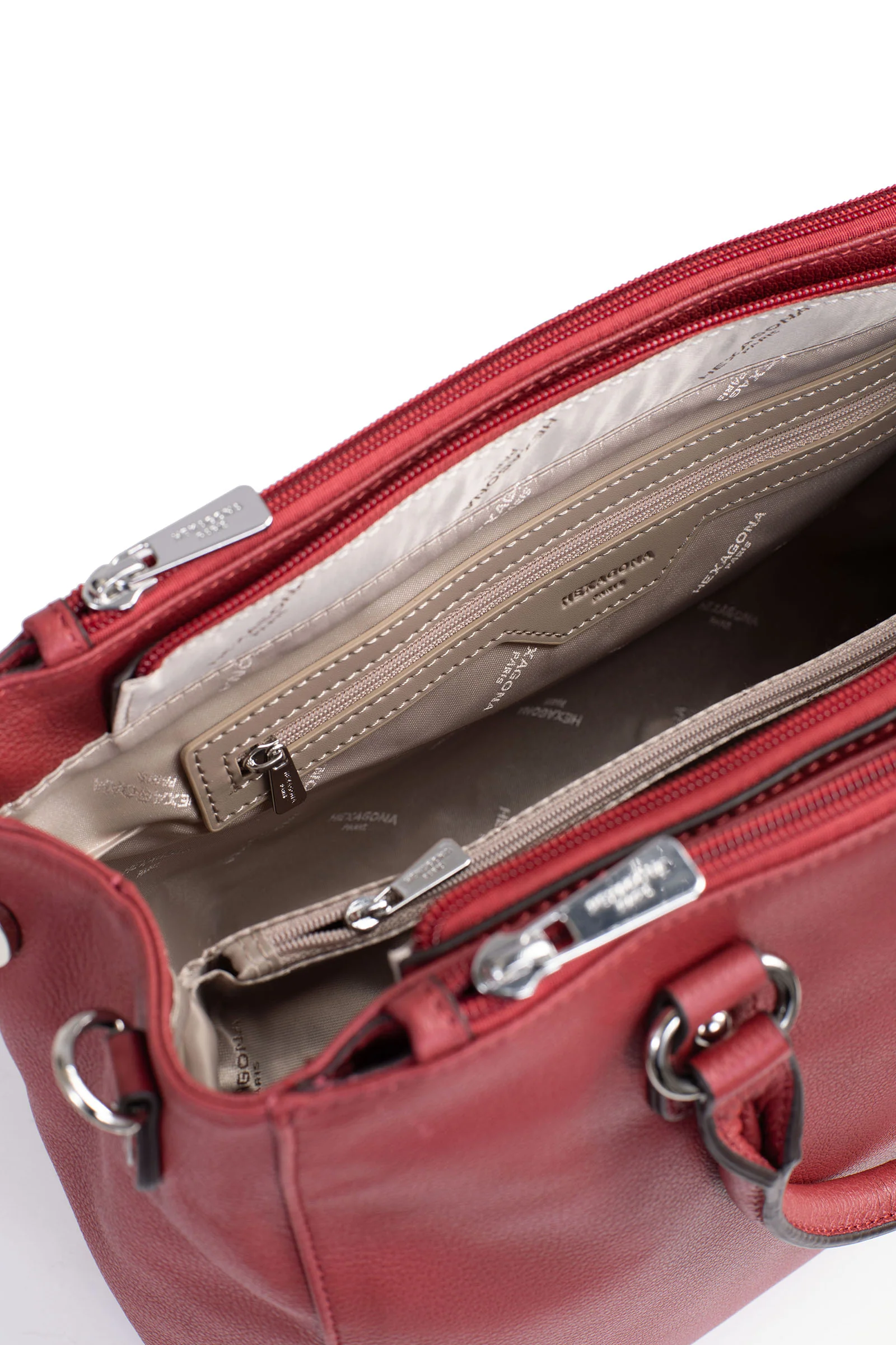 Sac porté main 2 poignées - A4 - Cuir - Image 36