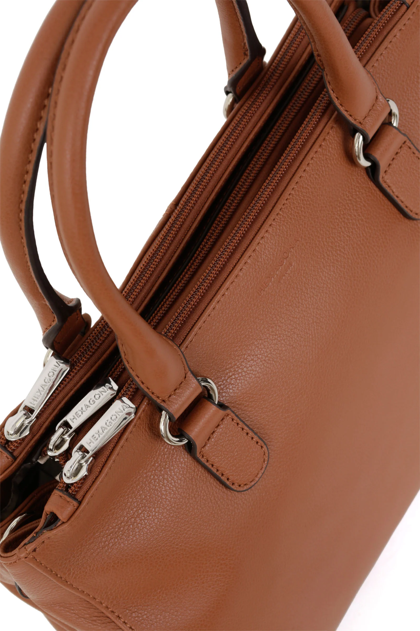 Sac porté main 2 poignées - A4 - Cuir - Image 65