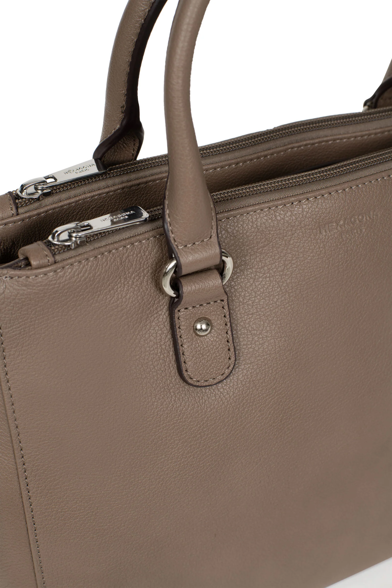 Sac porté main 2 poignées - A4 - Cuir - Image 71