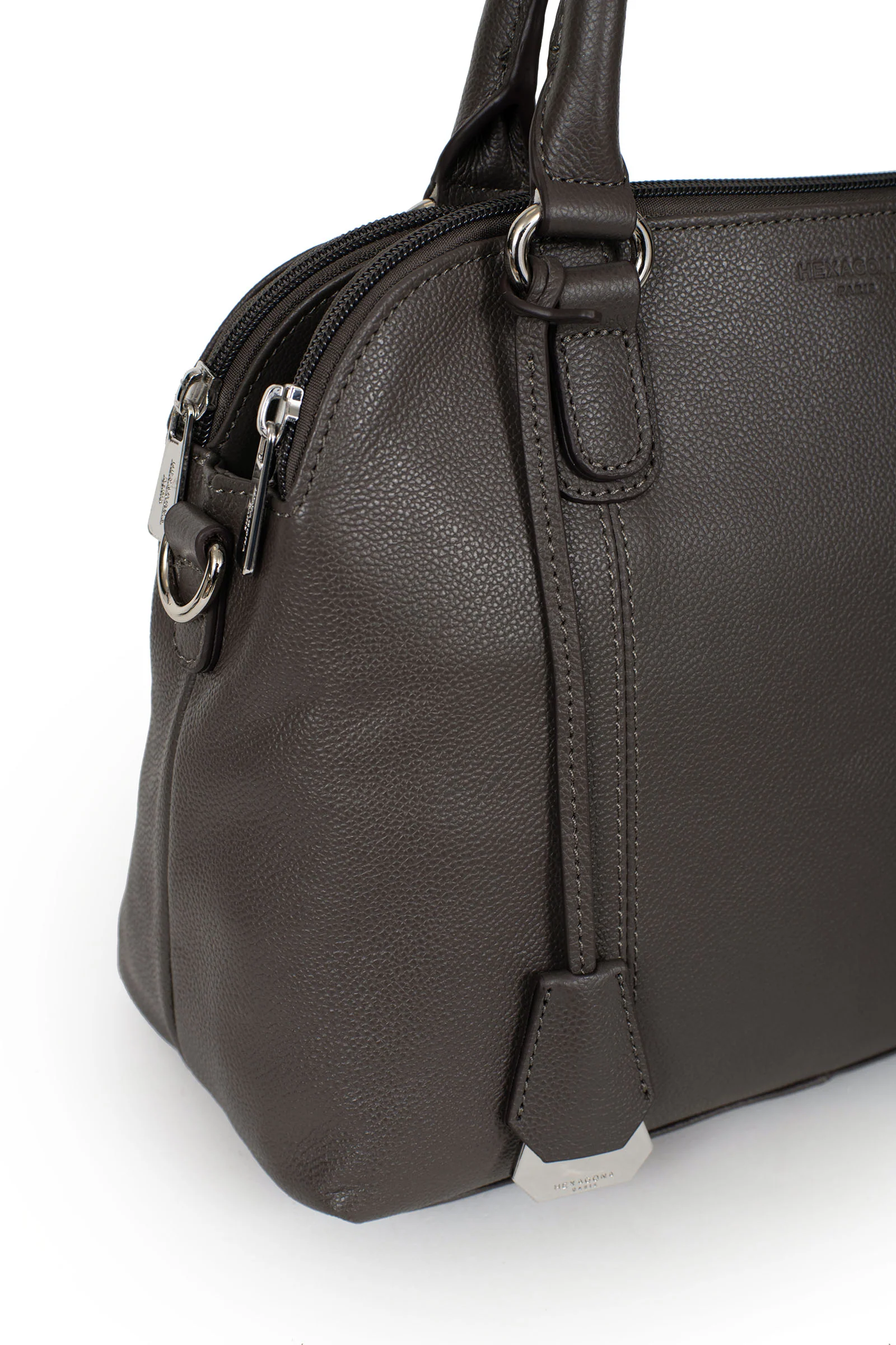 Sac porté main 2 poignées - Cuir - Image 35