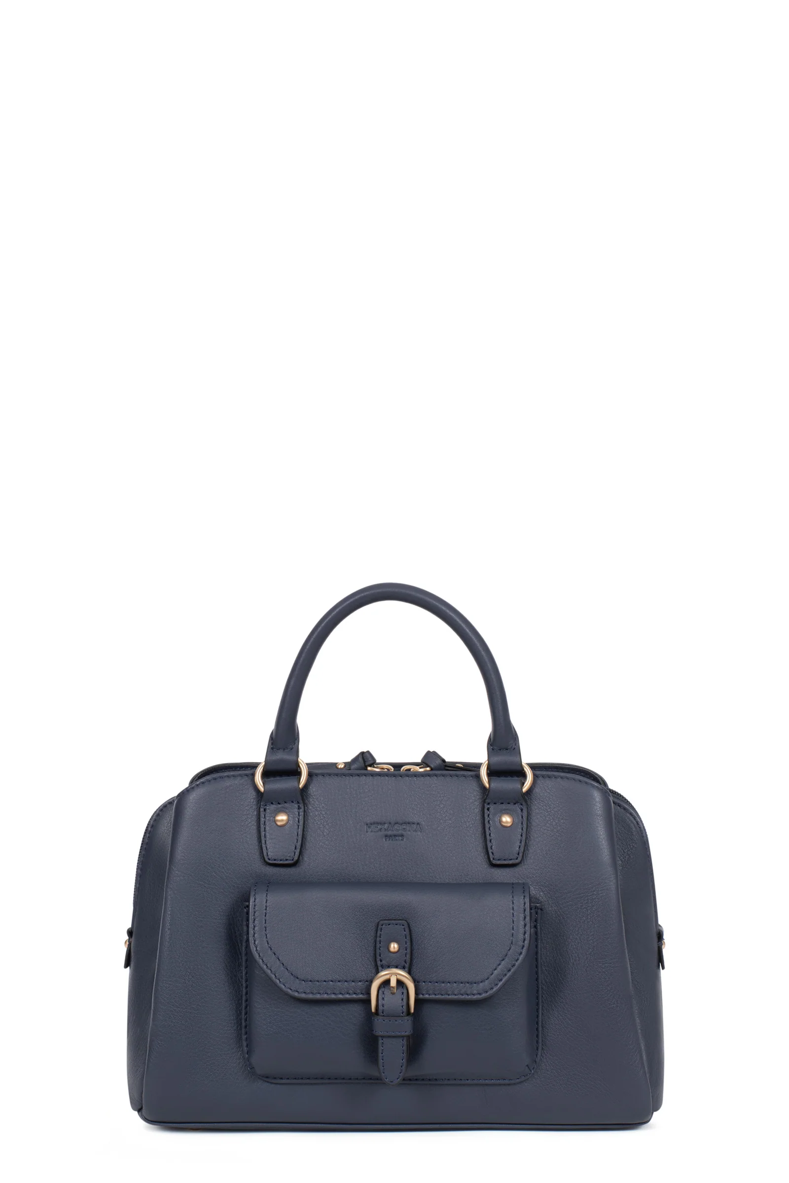 Sac porté main 2 poignées - Cuir de vachette - Image 19