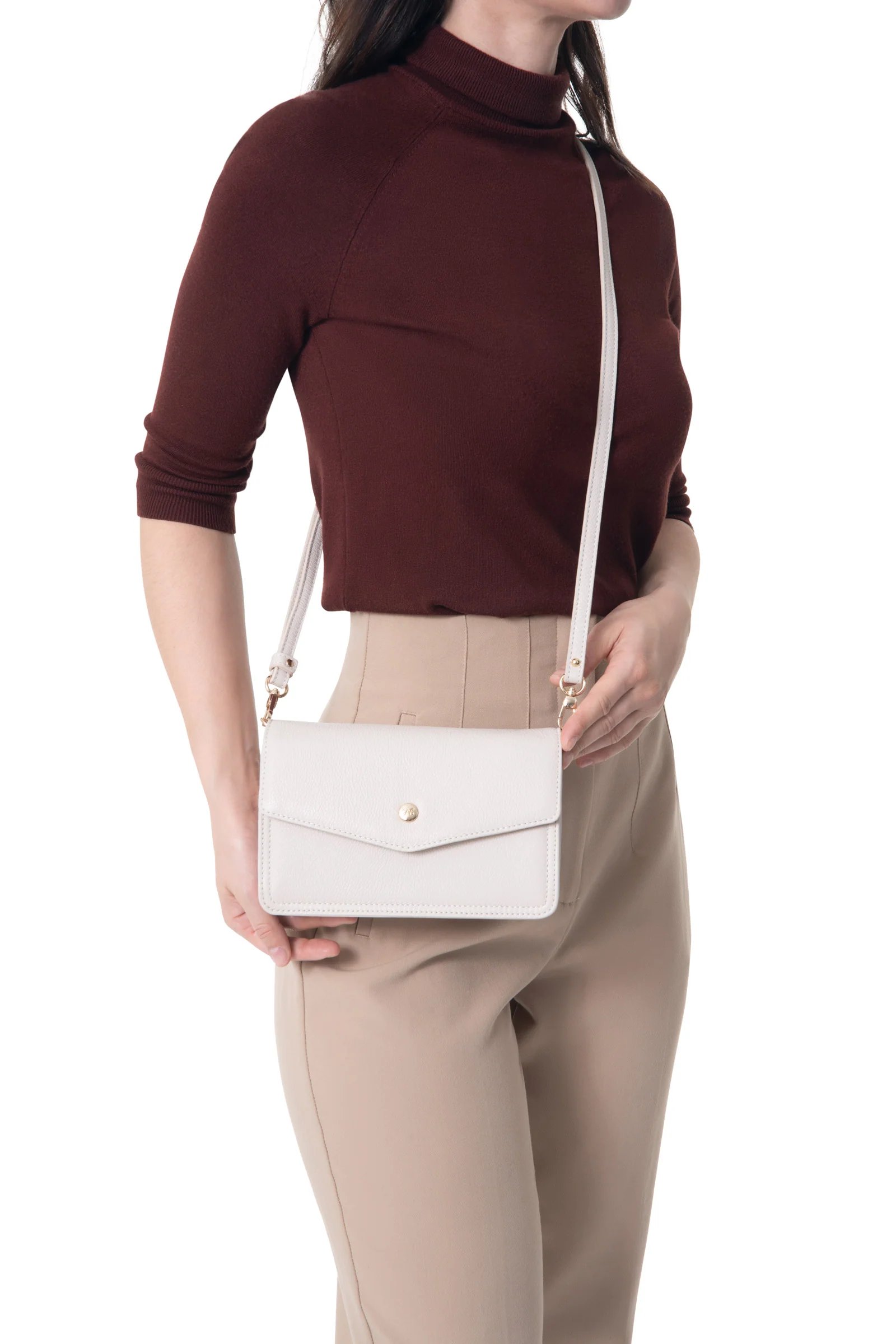 Sac porté travers avec portefeuille - Stop RFID - Cuir de vachette - Image 38