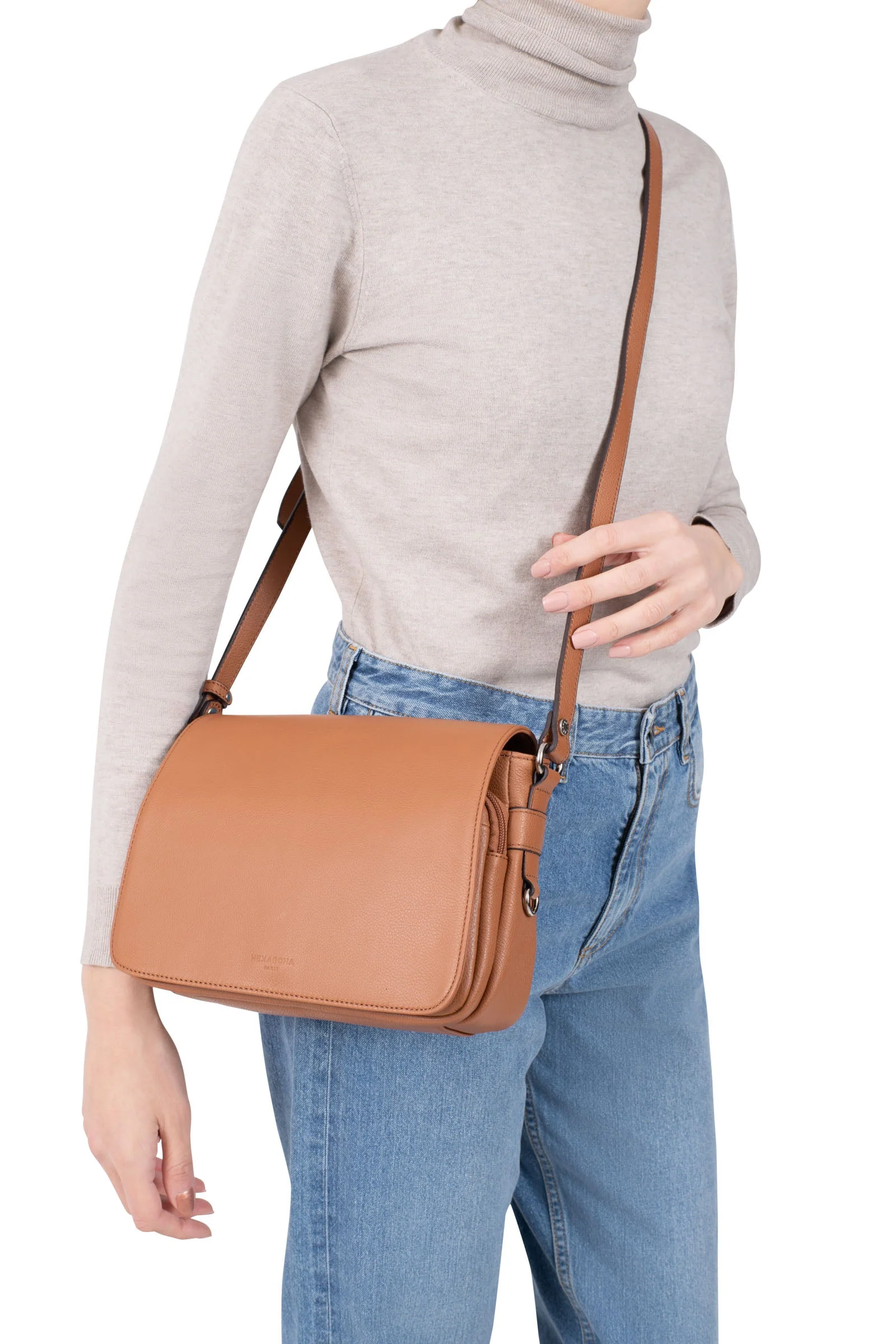 Sac porté travers - Cuir - Image 33