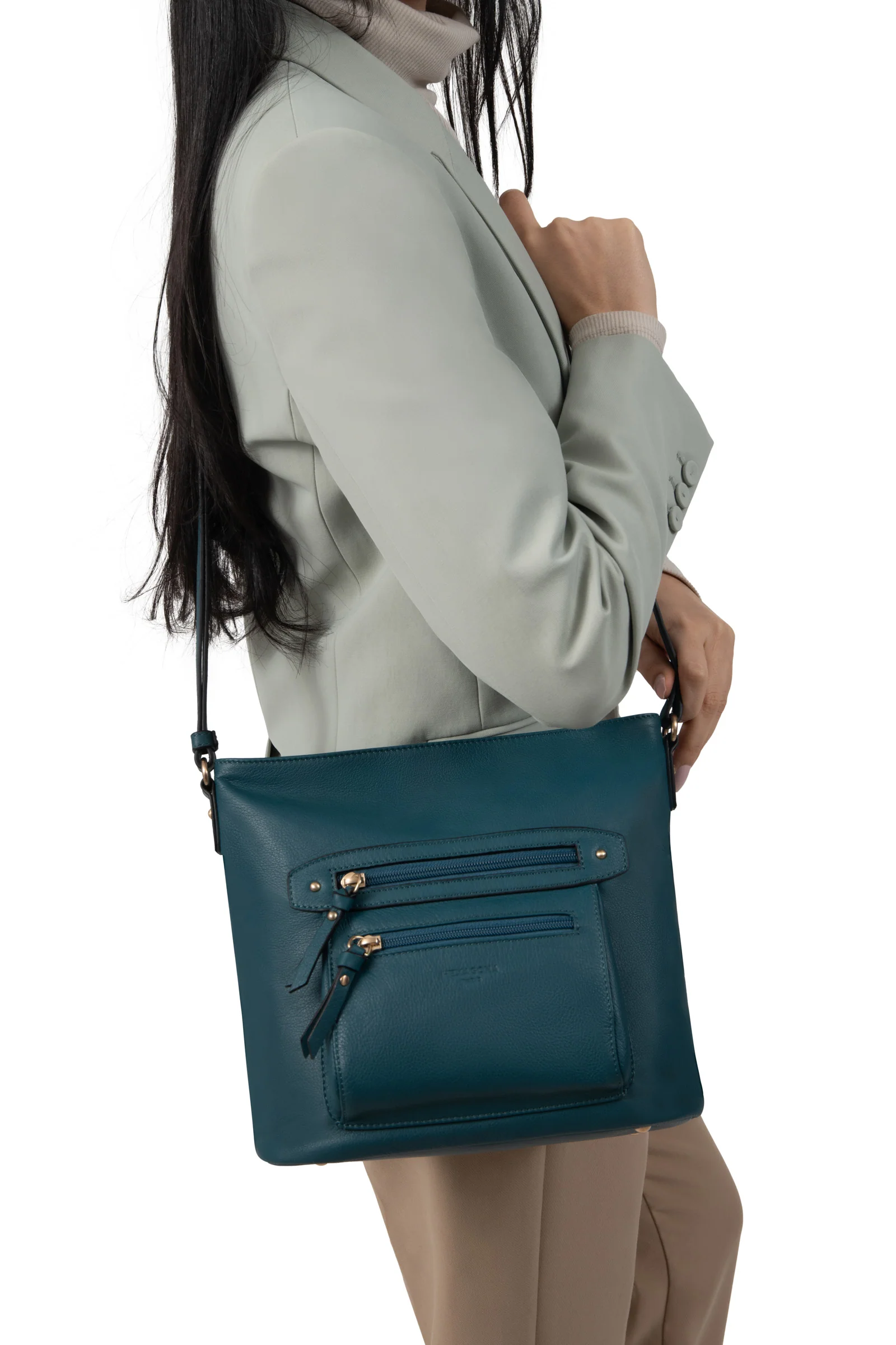 Sac porté travers - Cuir - Image 32