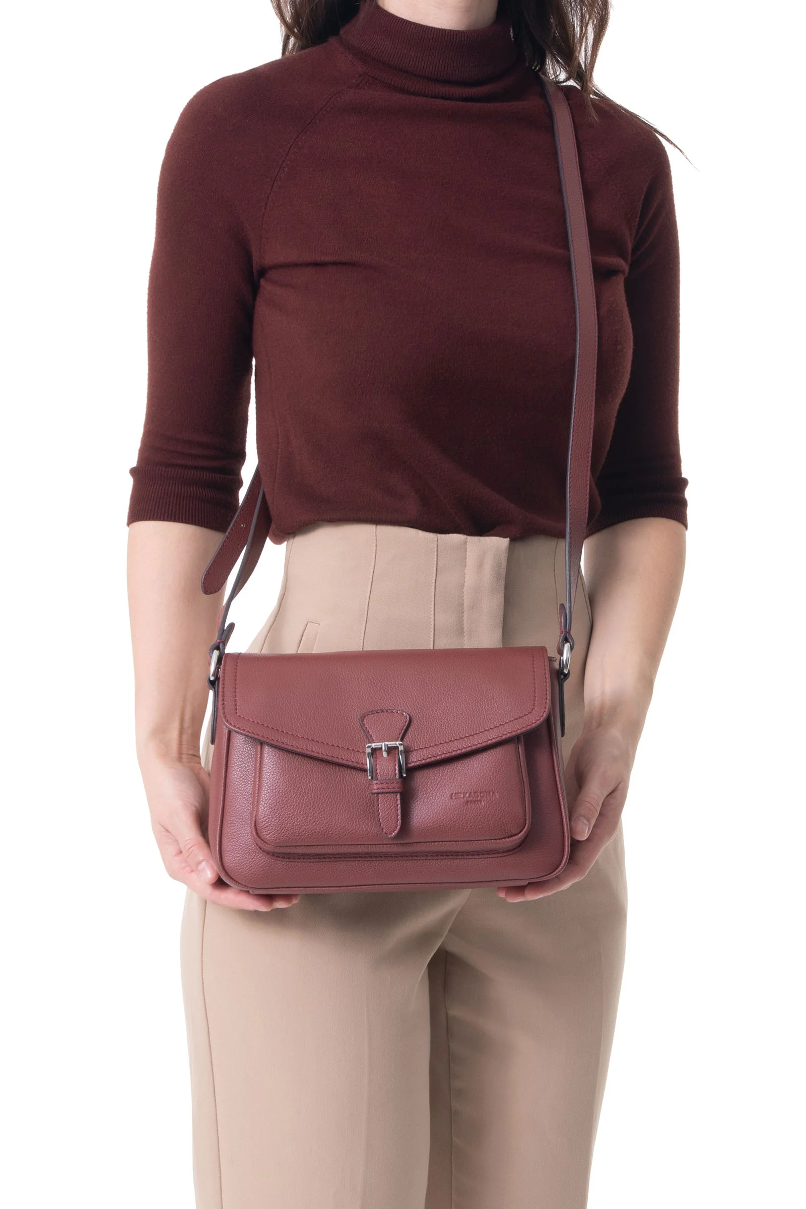 Sac porté travers - Cuir - Image 20