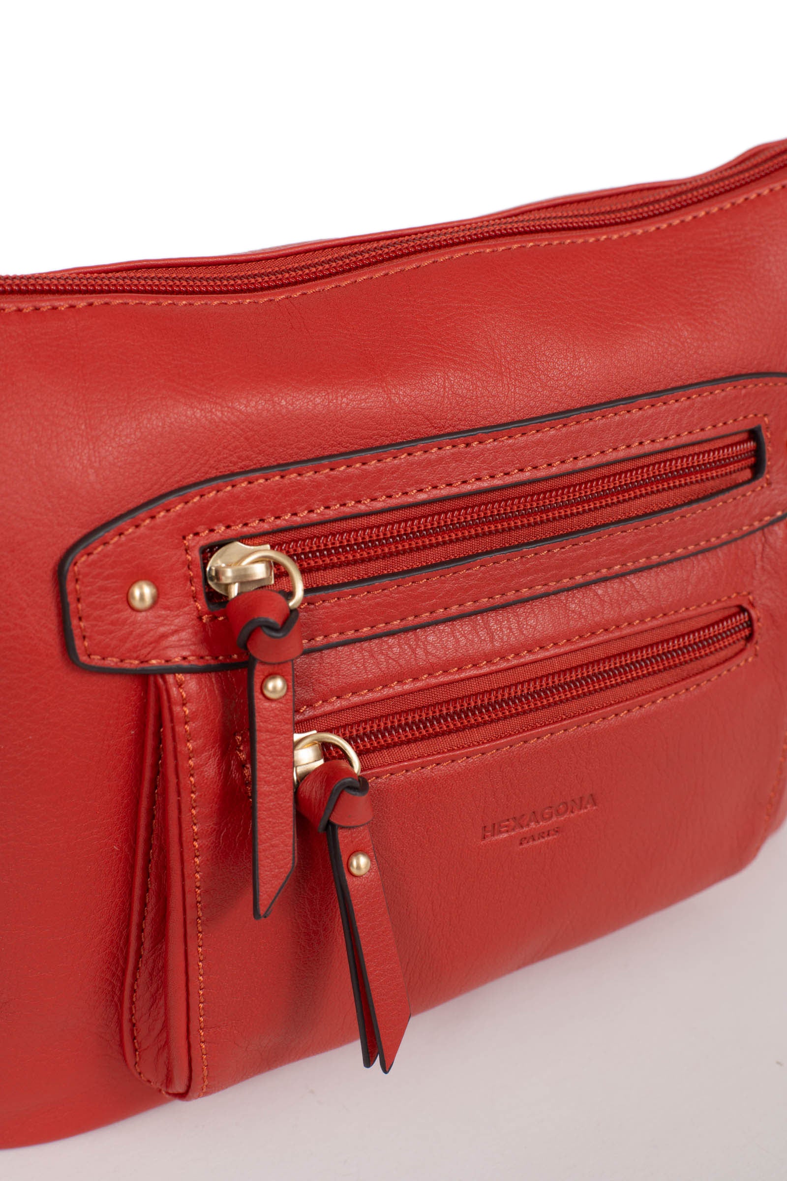 Sac porté travers - Cuir de vachette - Image 11