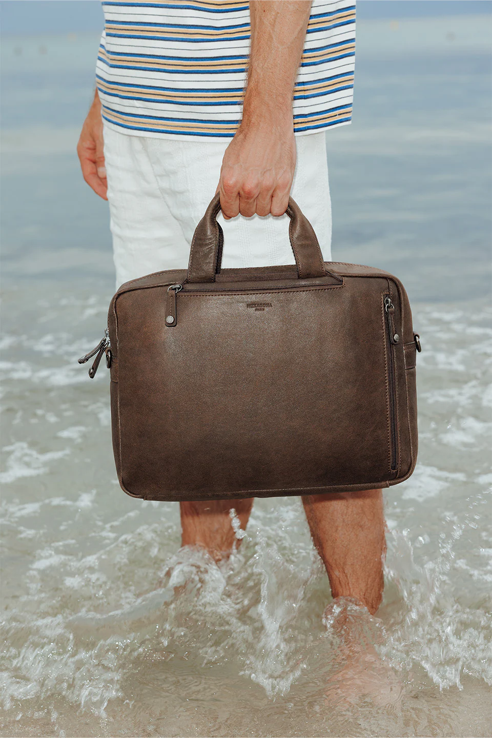 Sac transformable - 13" & A4 - Cuir - Image 10